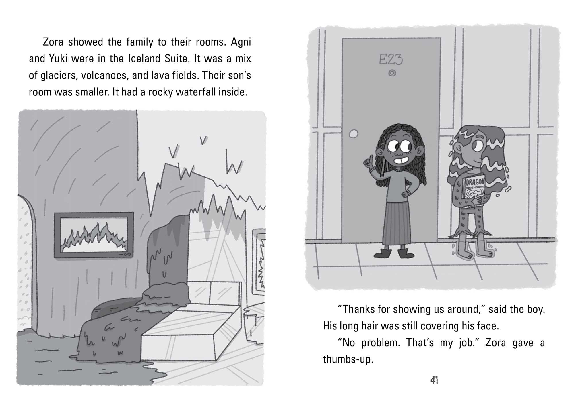 Zora's Ghost Hotel: A New Haunting (Zora's Ghost Hotel #1) (A Funny, Supernatural Chapter Book Series about Magical New Friends for Kids Ages 6-8)