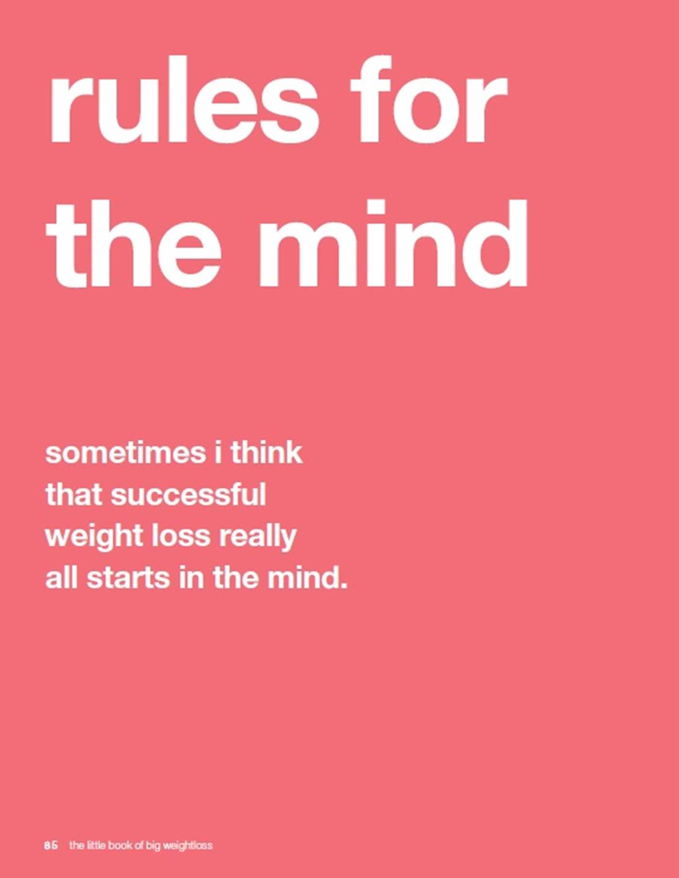 Little Book of Big Weight Loss