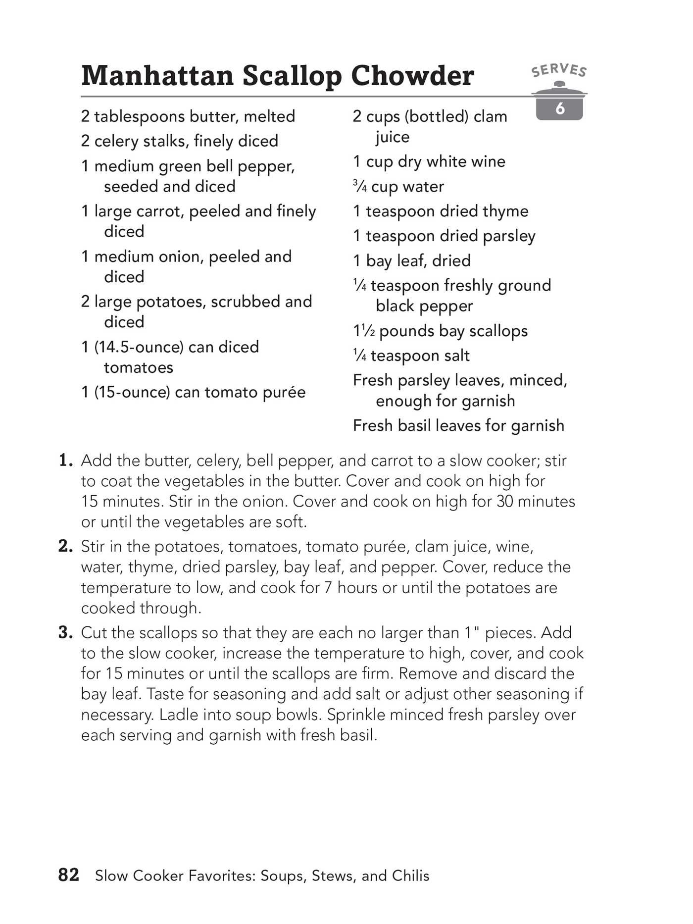 Slow Cooker Favorites Soups, Stews, and Chilis