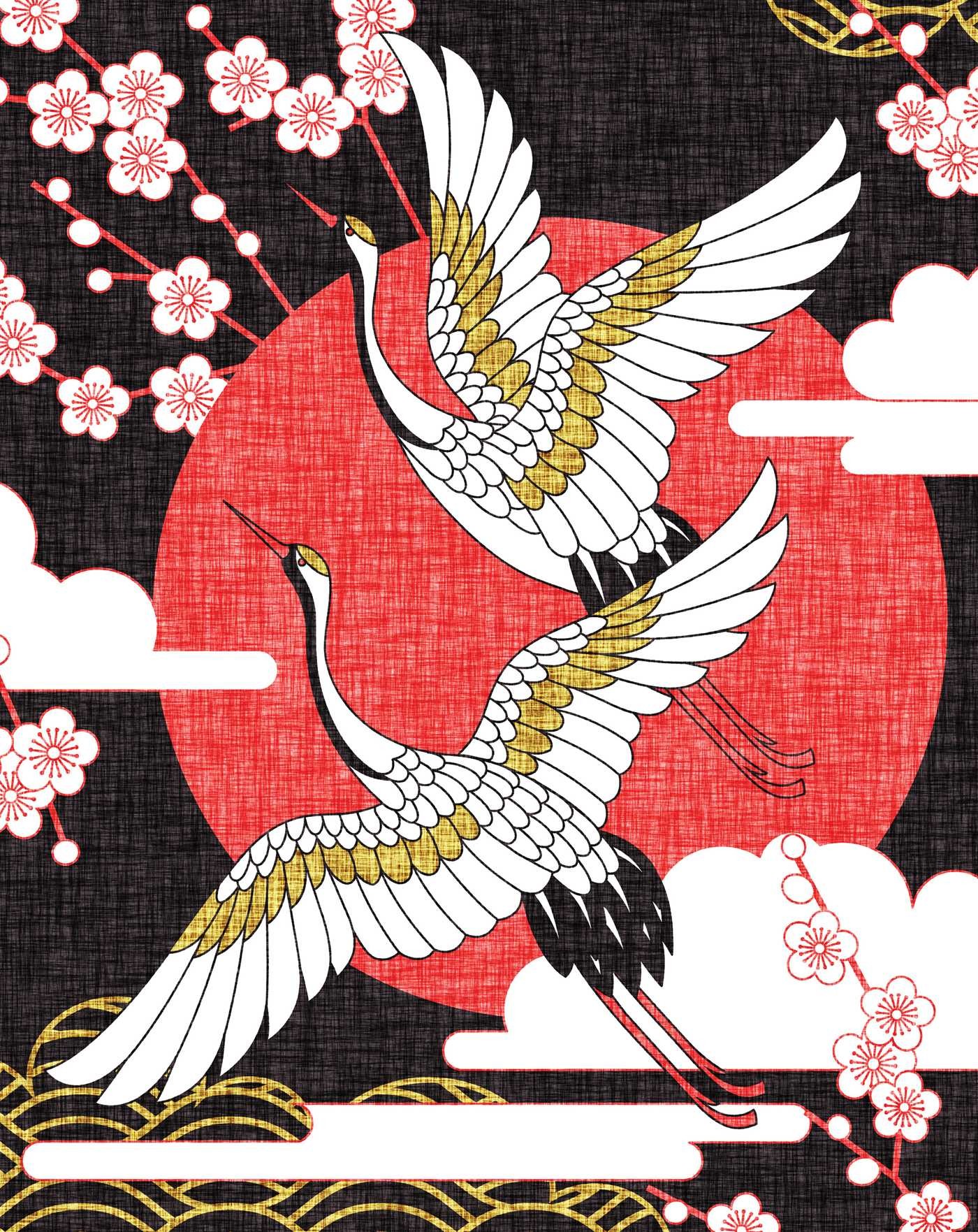 Instant Wall Art Vintage Patterns Book by Adams Media Official