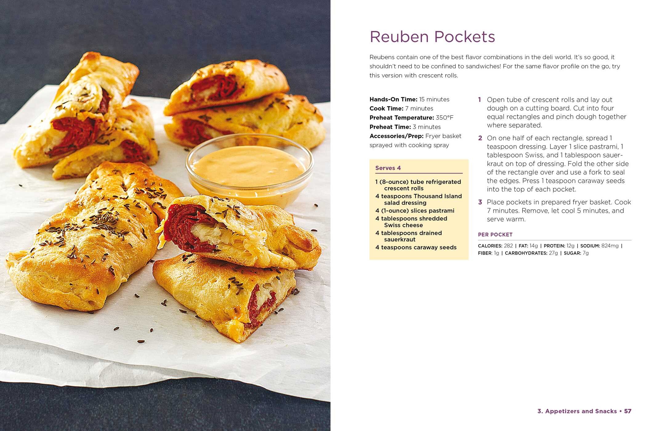 "I Love My Air Fryer" Three-Step Recipe Book
