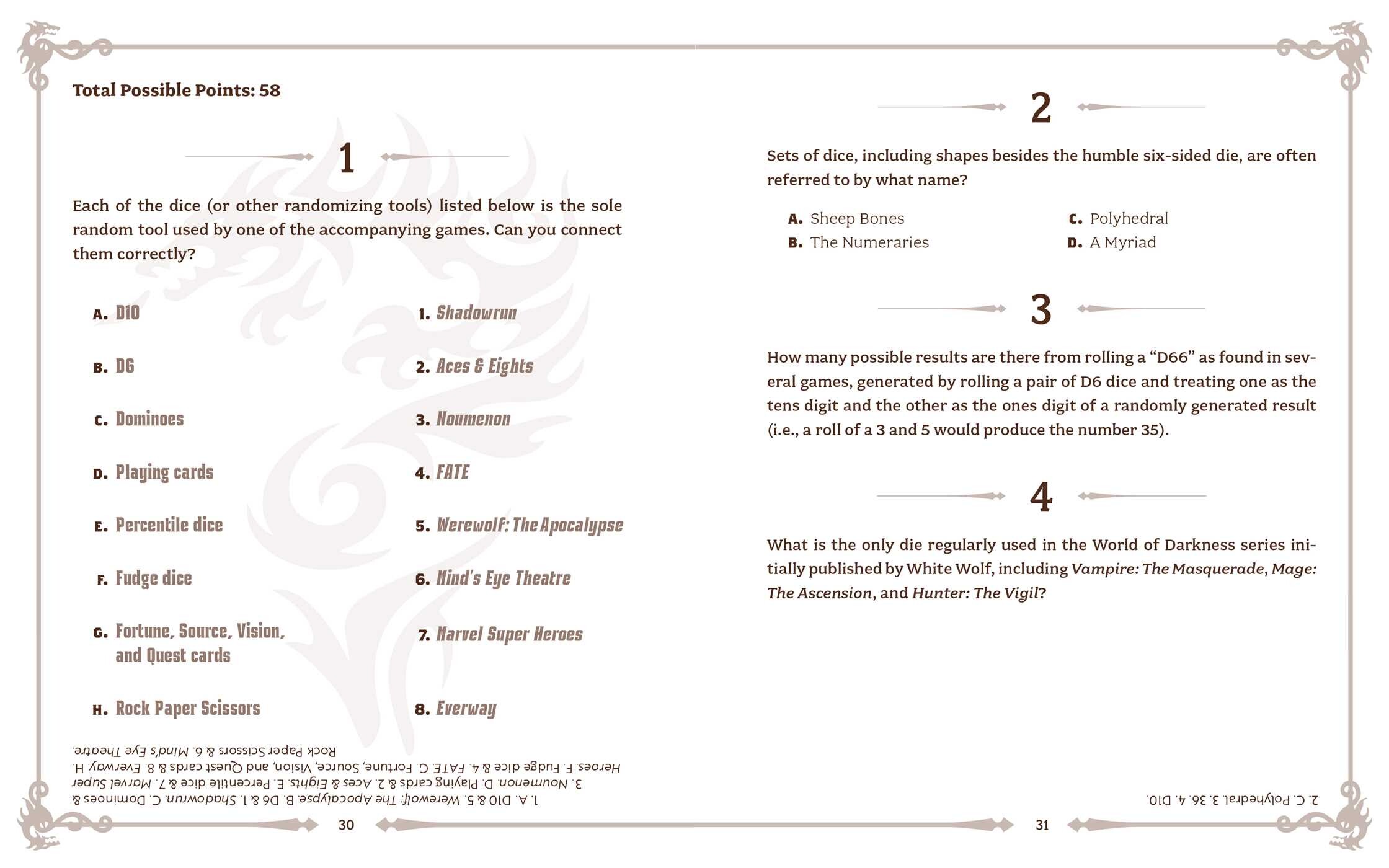Düngeonmeister Book of RPG Trivia