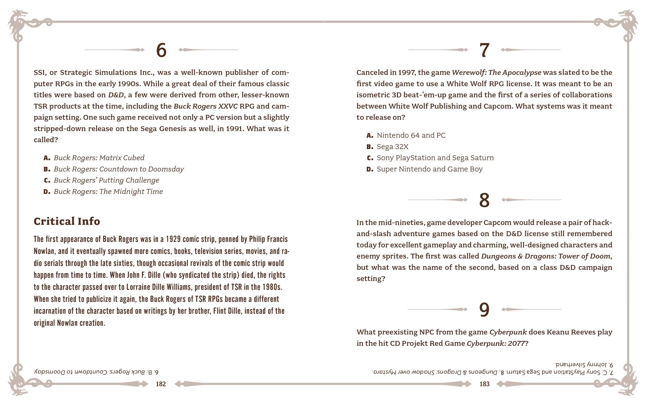 Düngeonmeister Book of RPG Trivia