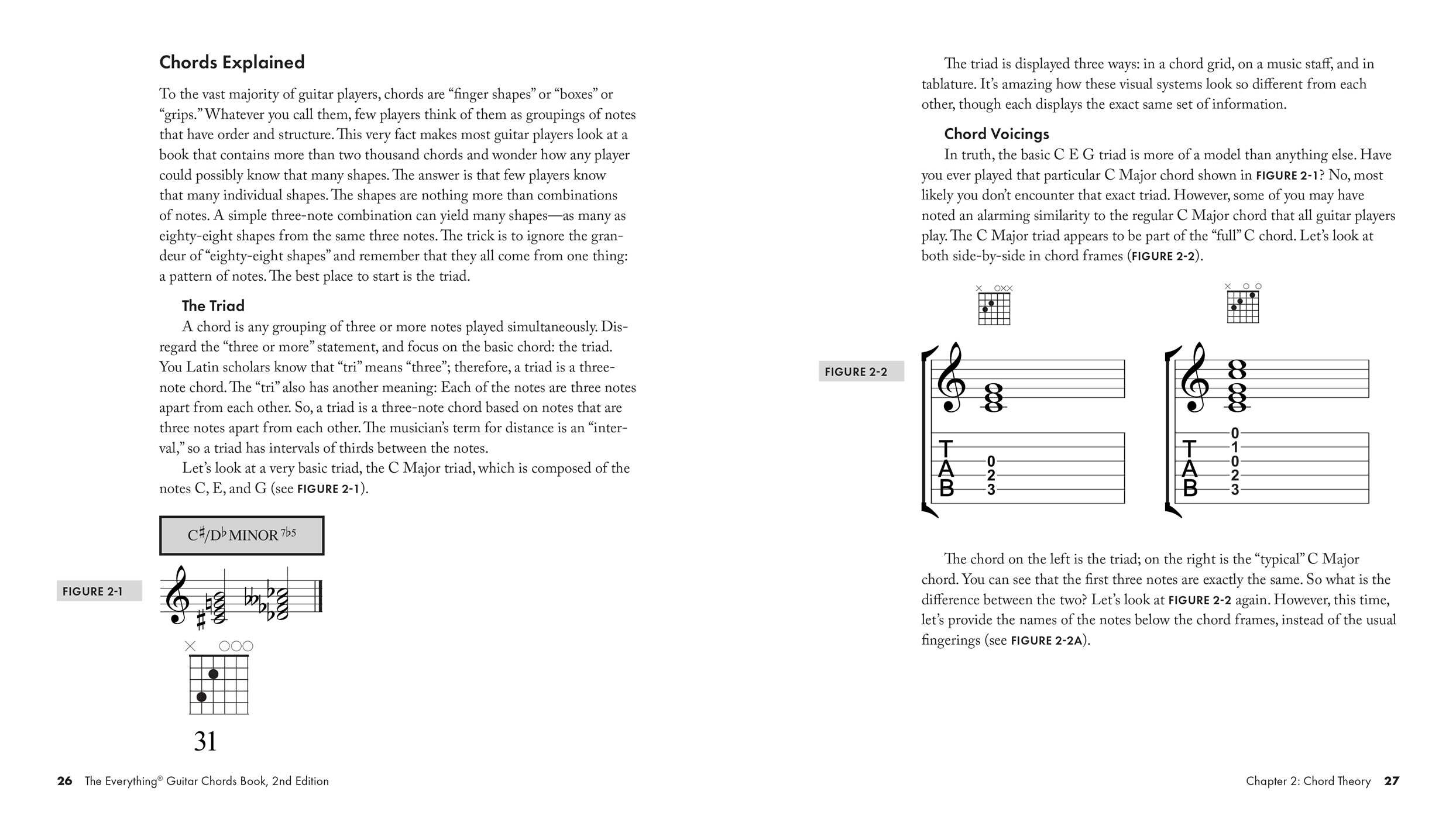 Everything Guitar Chords Book, 2nd Edition