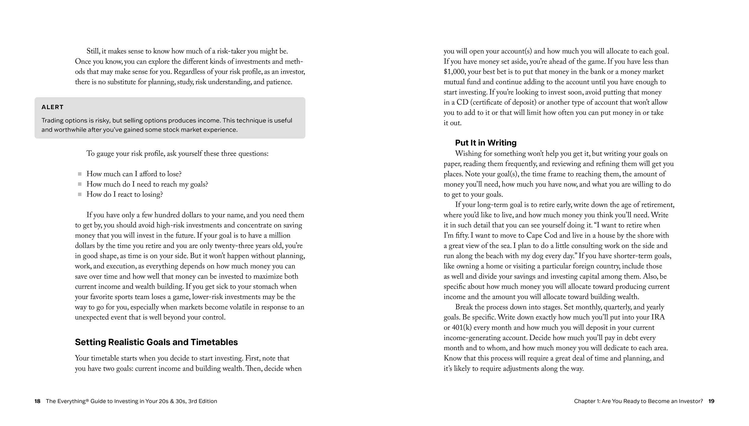 Everything Guide to Investing in Your 20s & 30s, 3rd Edition