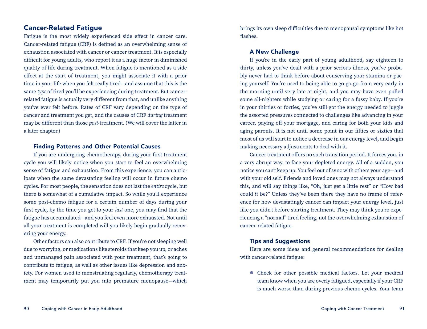 Coping with Cancer in Early Adulthood