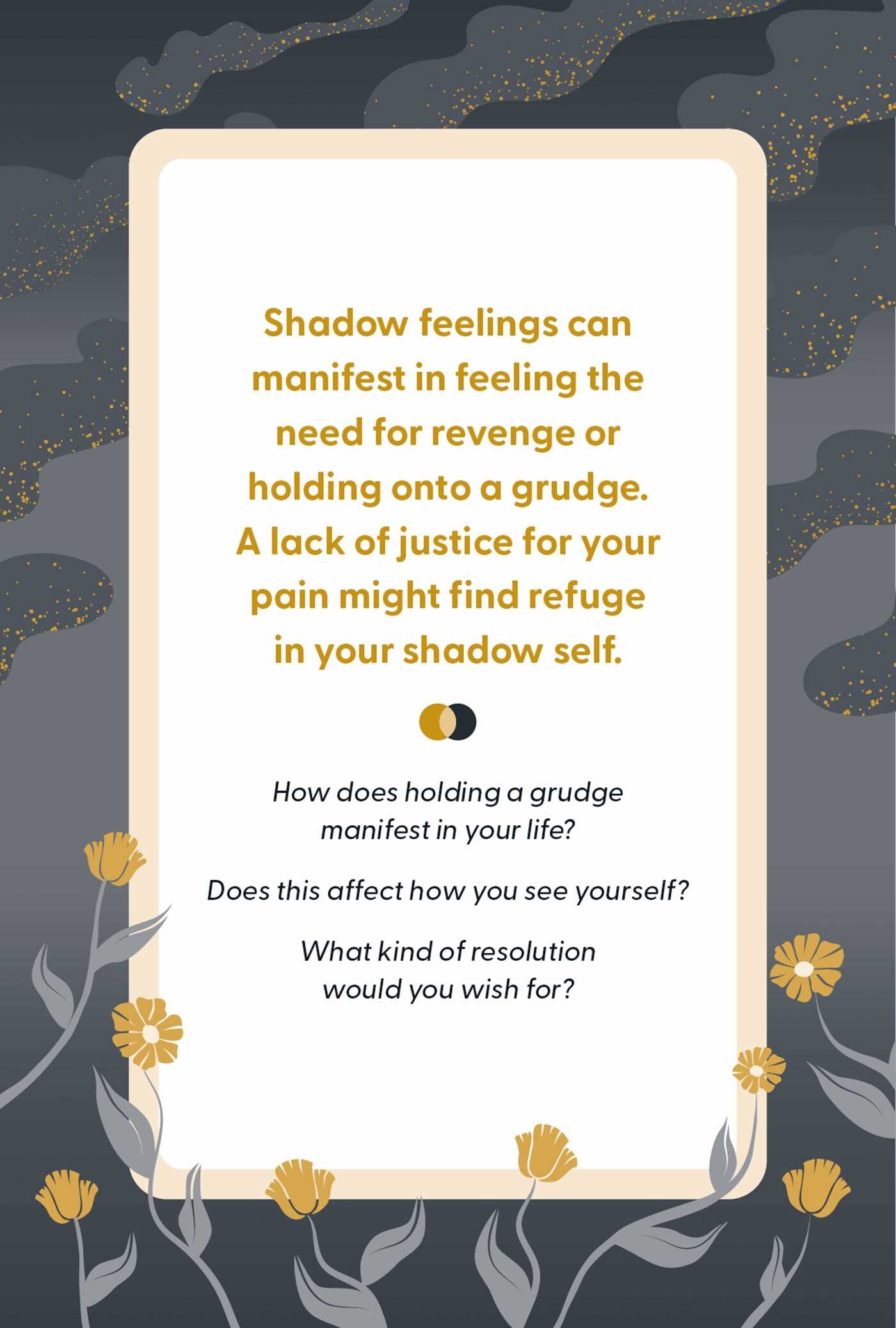 Shadow Work Self-Reflection Deck