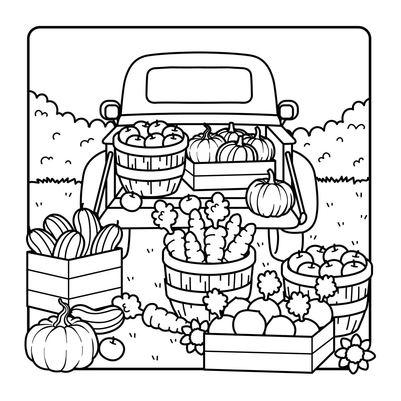 Comfy Fall Coloring Book