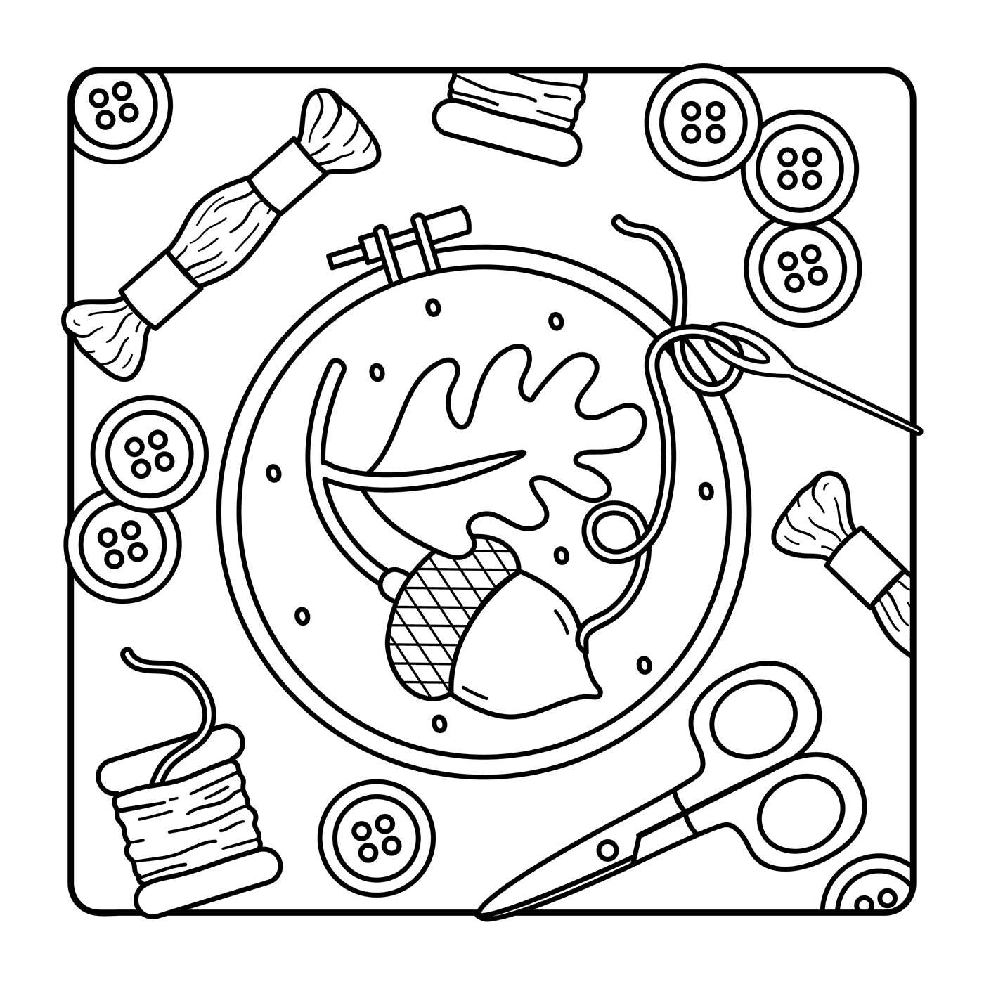 Comfy Fall Coloring Book