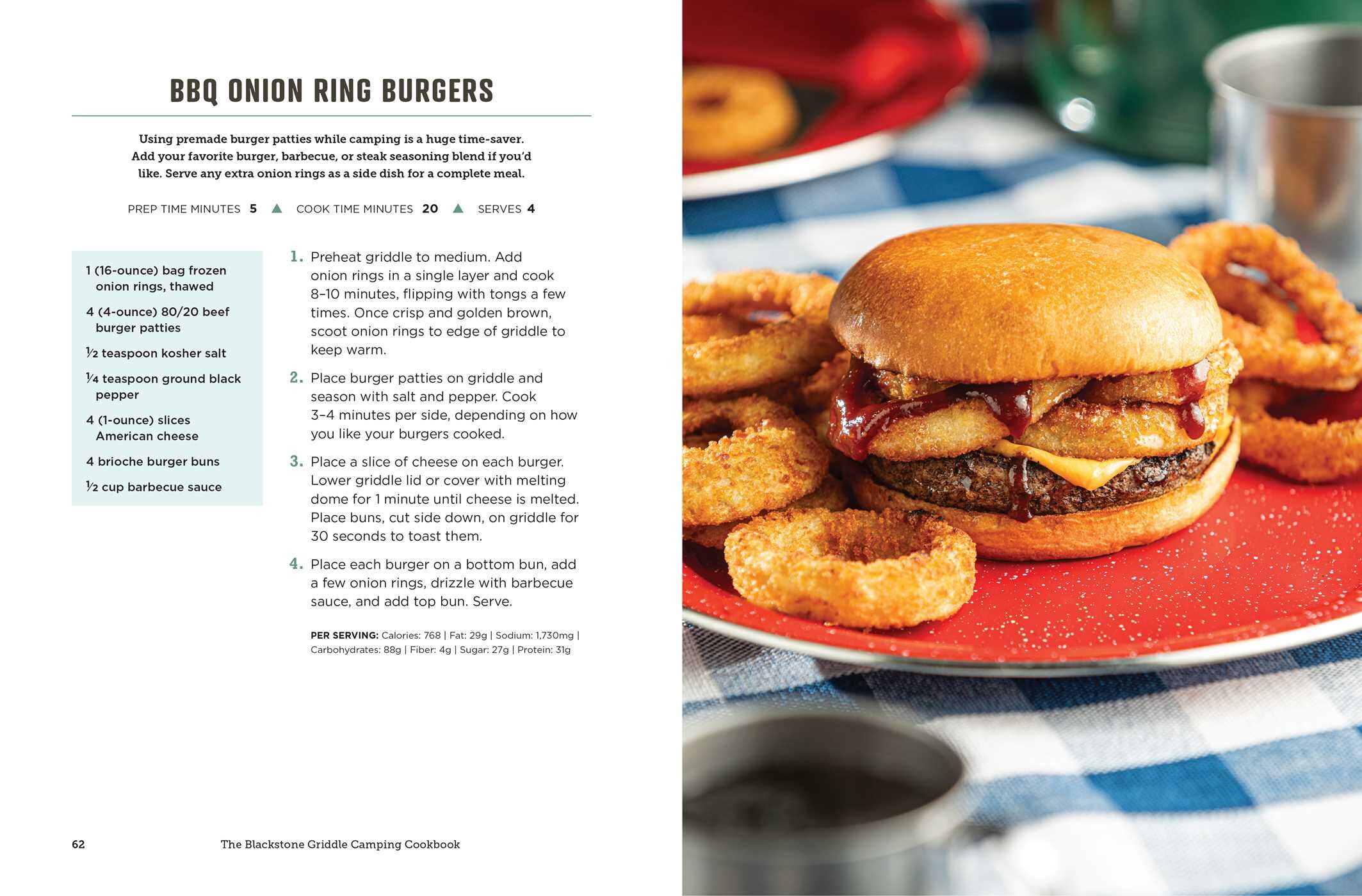 Blackstone Griddle Camping Cookbook