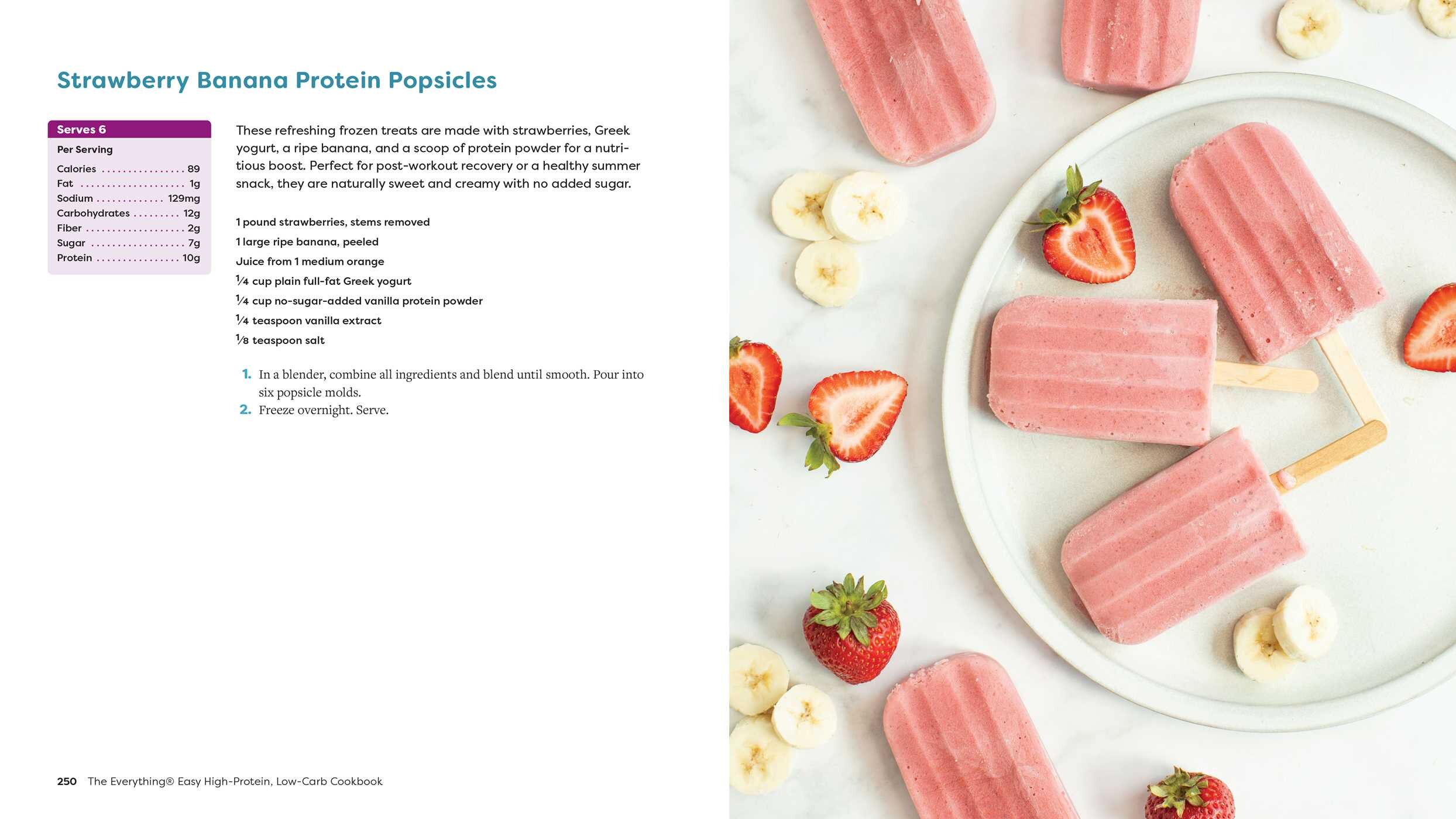 Everything Easy High-Protein, Low-Carb Cookbook