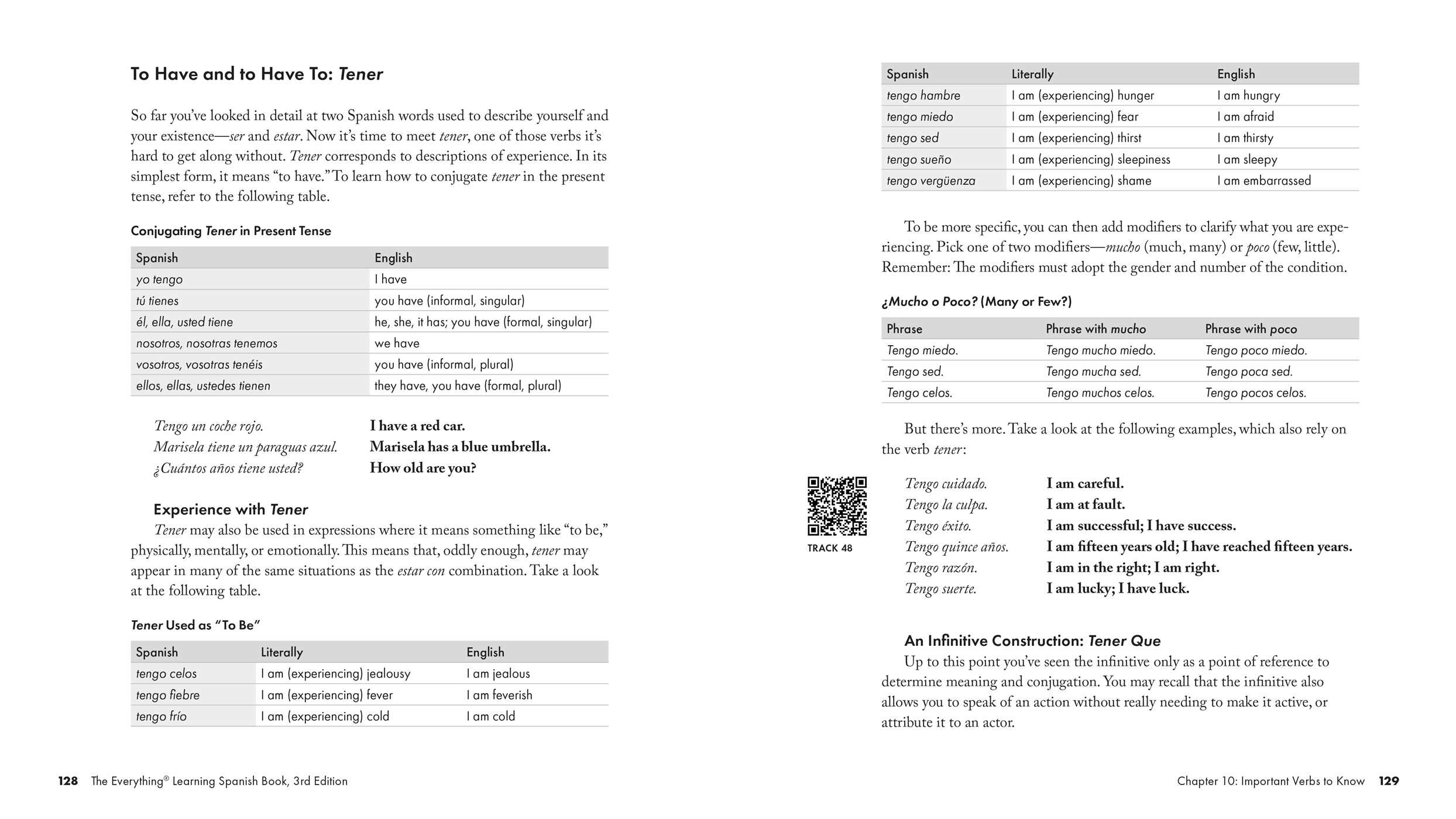 Everything Learning Spanish Book, 3rd Edition