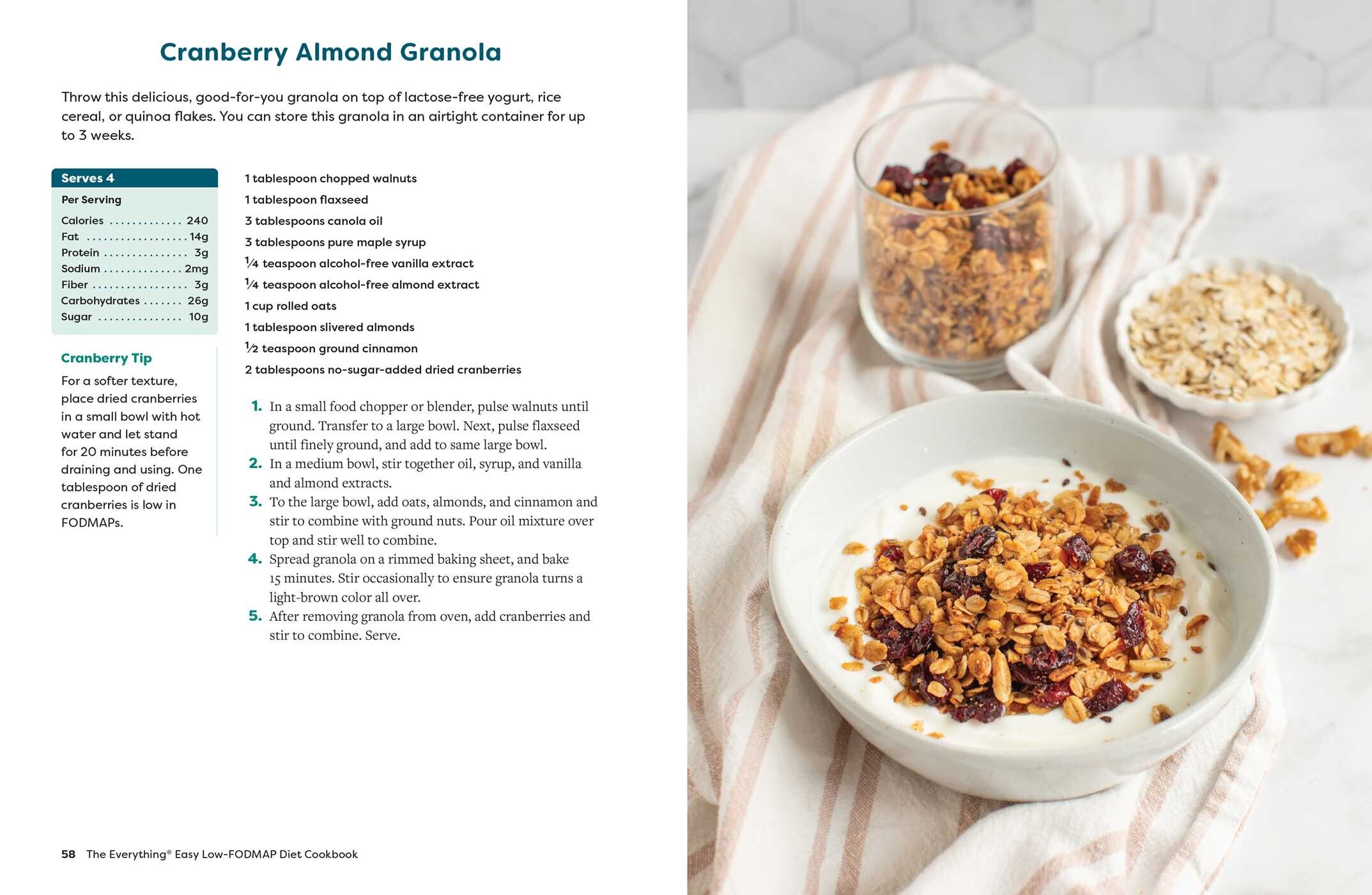 Everything Easy Low-FODMAP Diet Cookbook