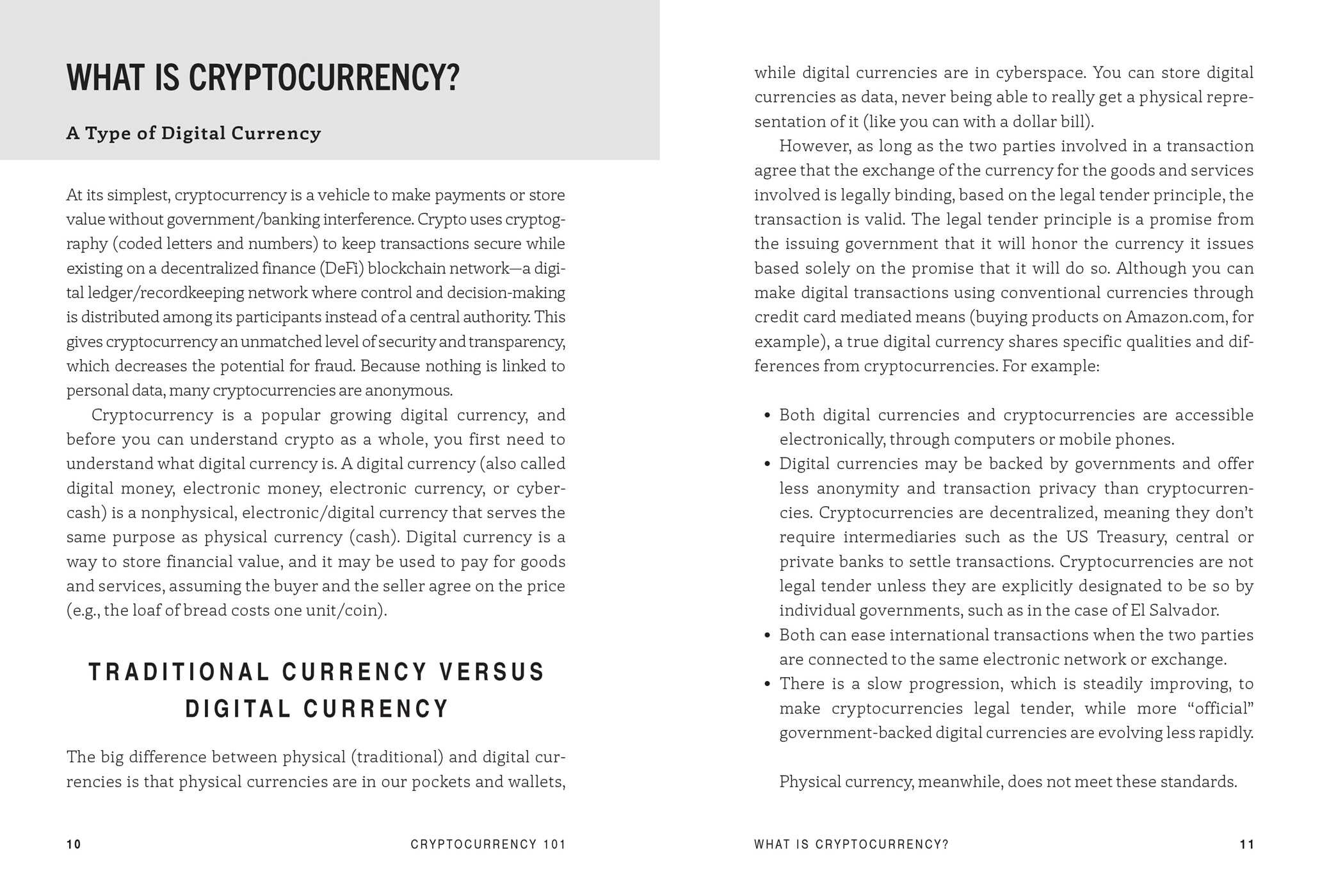 Cryptocurrency 101