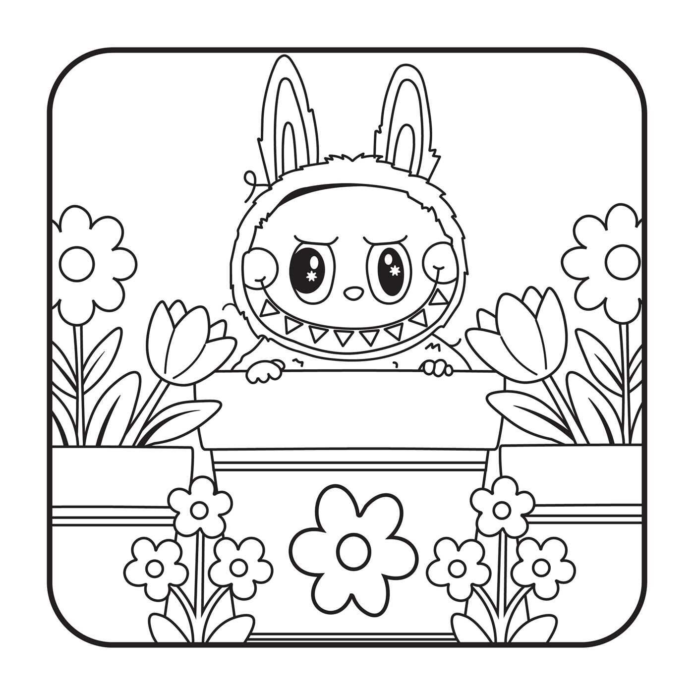 Lafufu Coloring Book