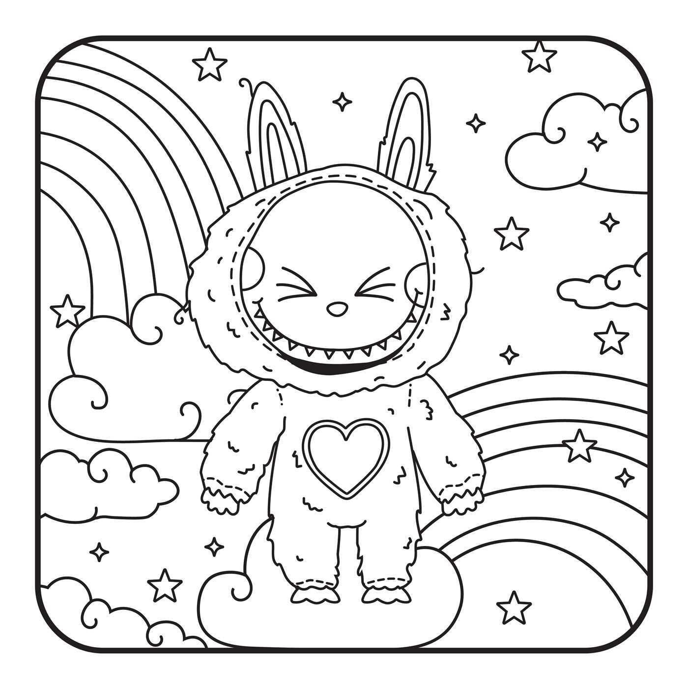 Lafufu Coloring Book: Expanded Edition