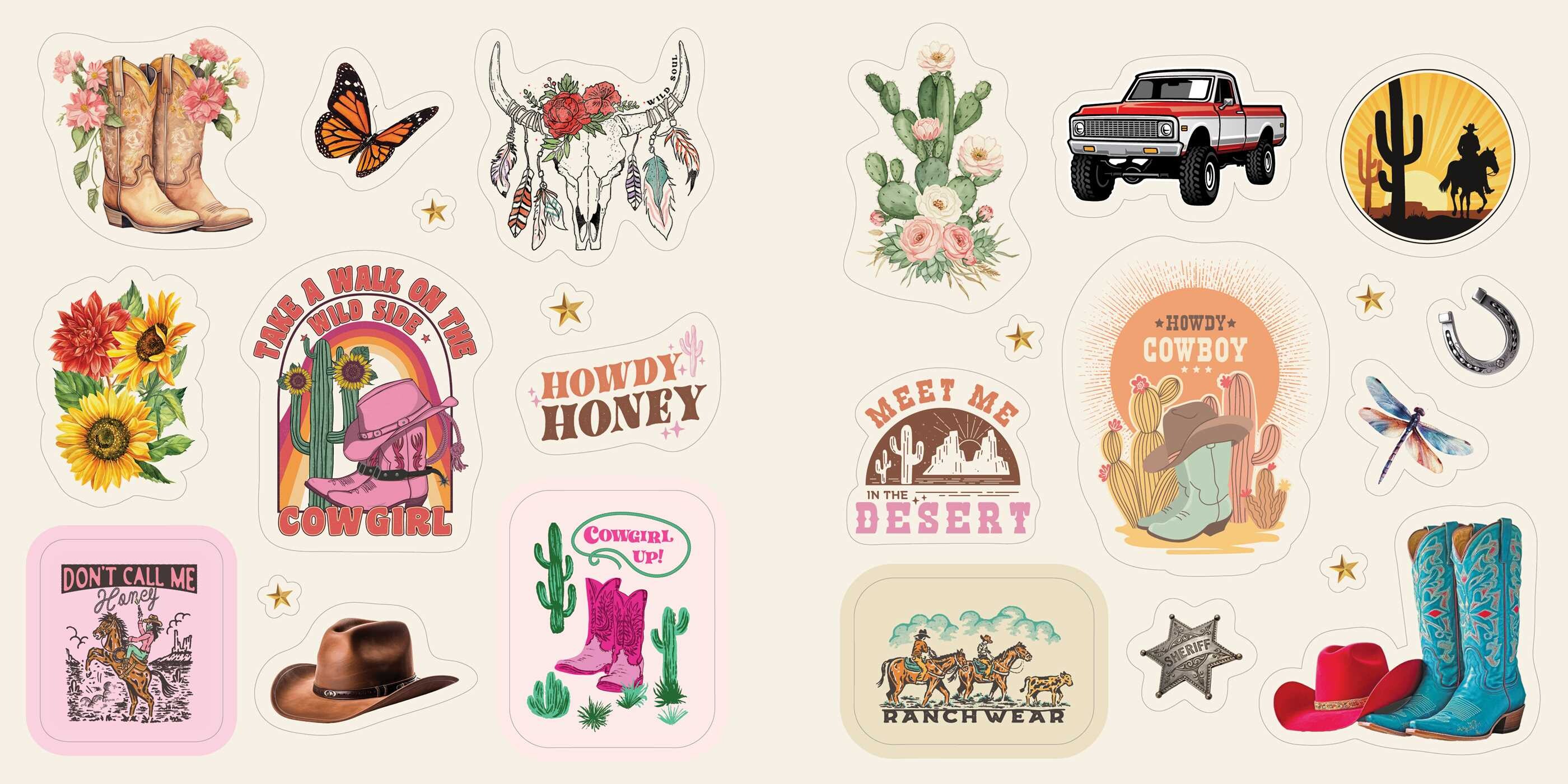 Western Stickers