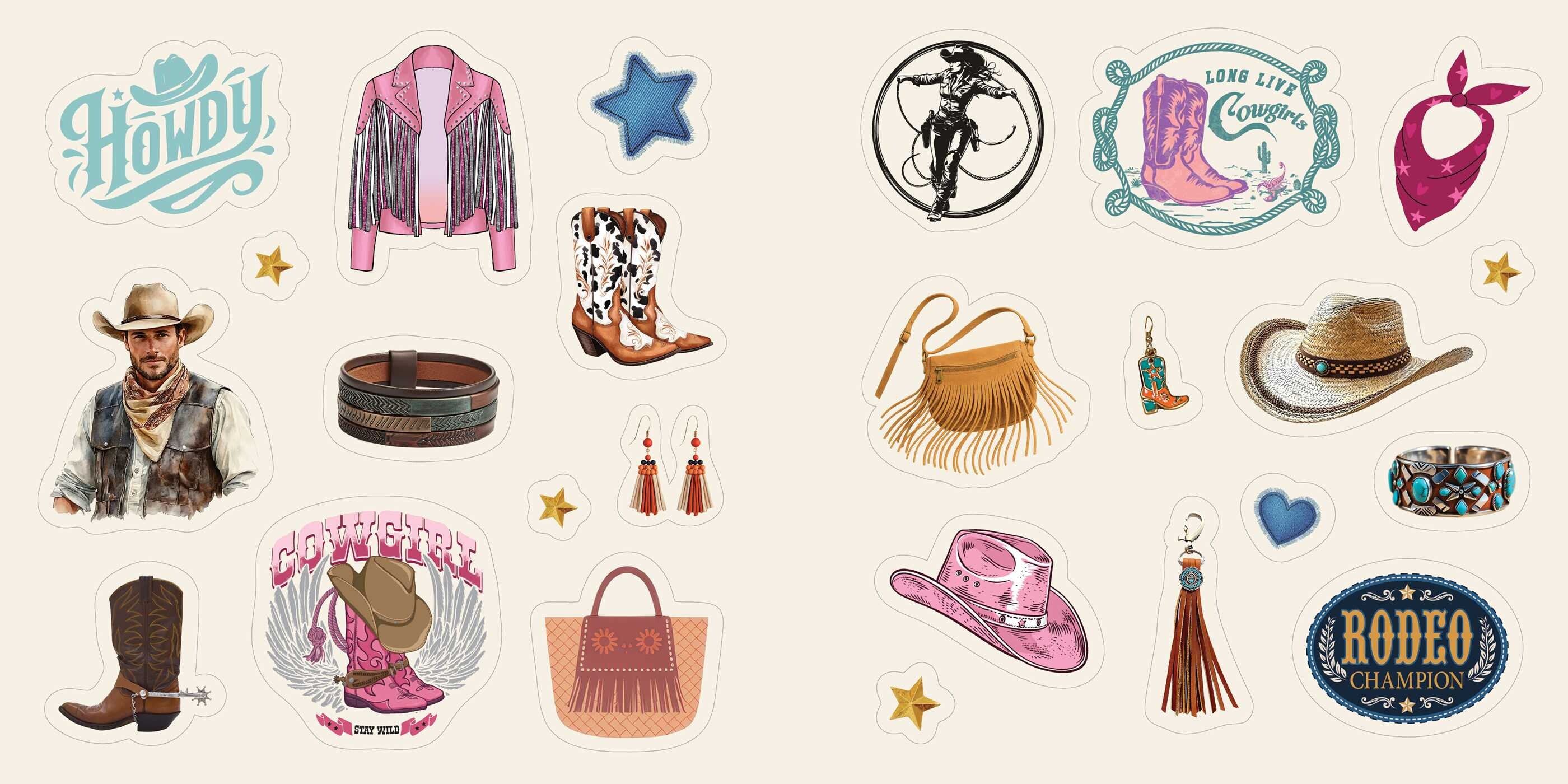 Western Stickers