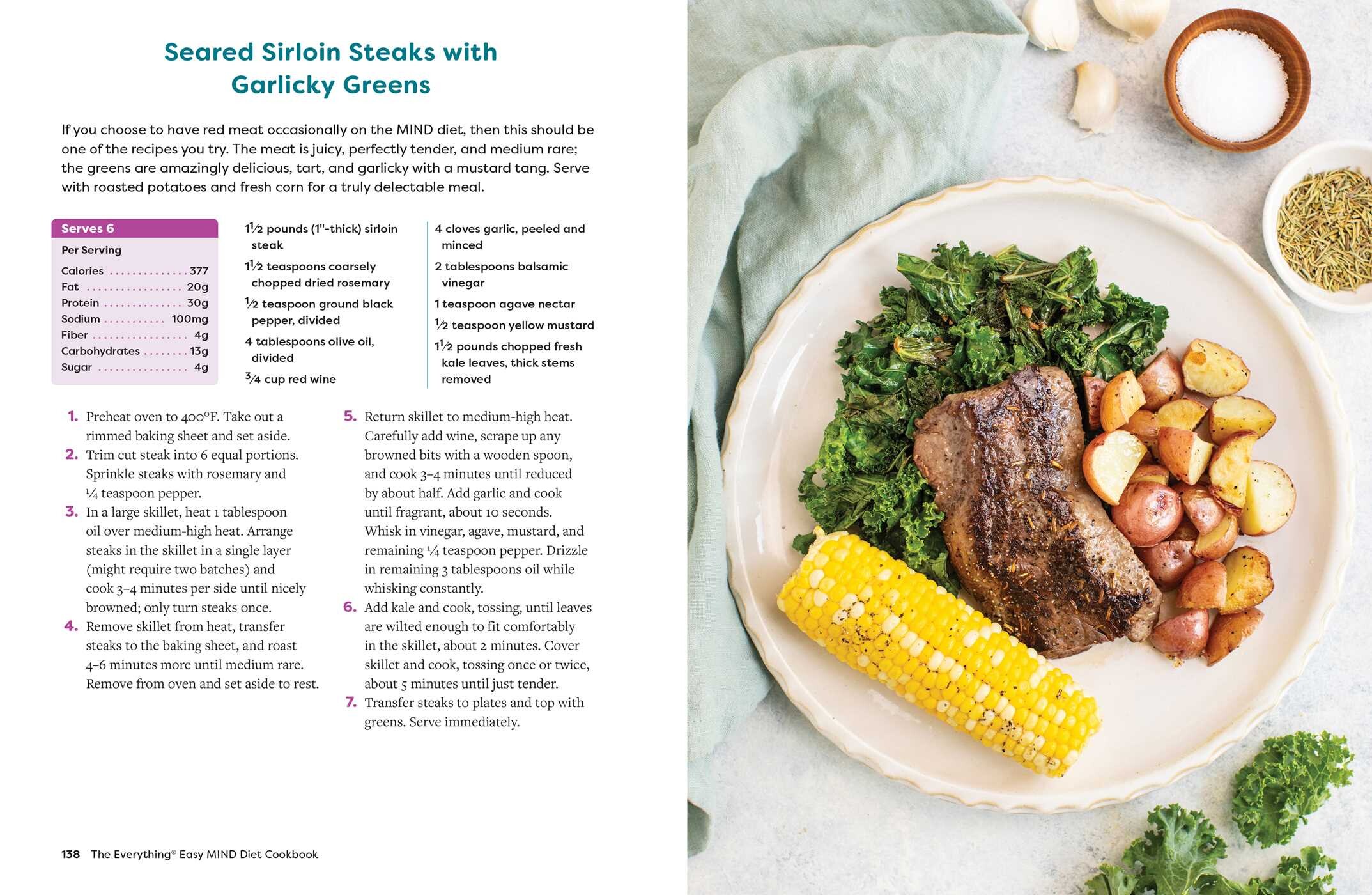Everything Easy MIND Diet Cookbook