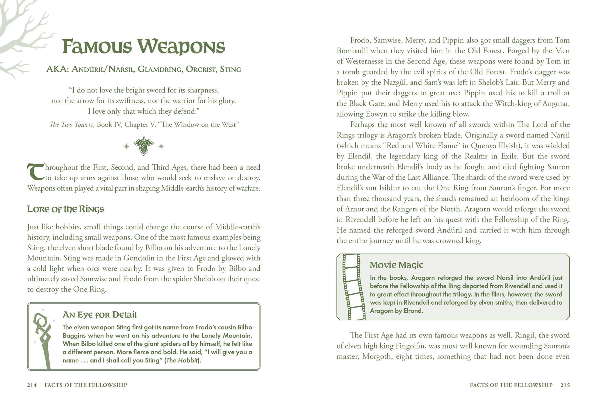 Facts of the Fellowship