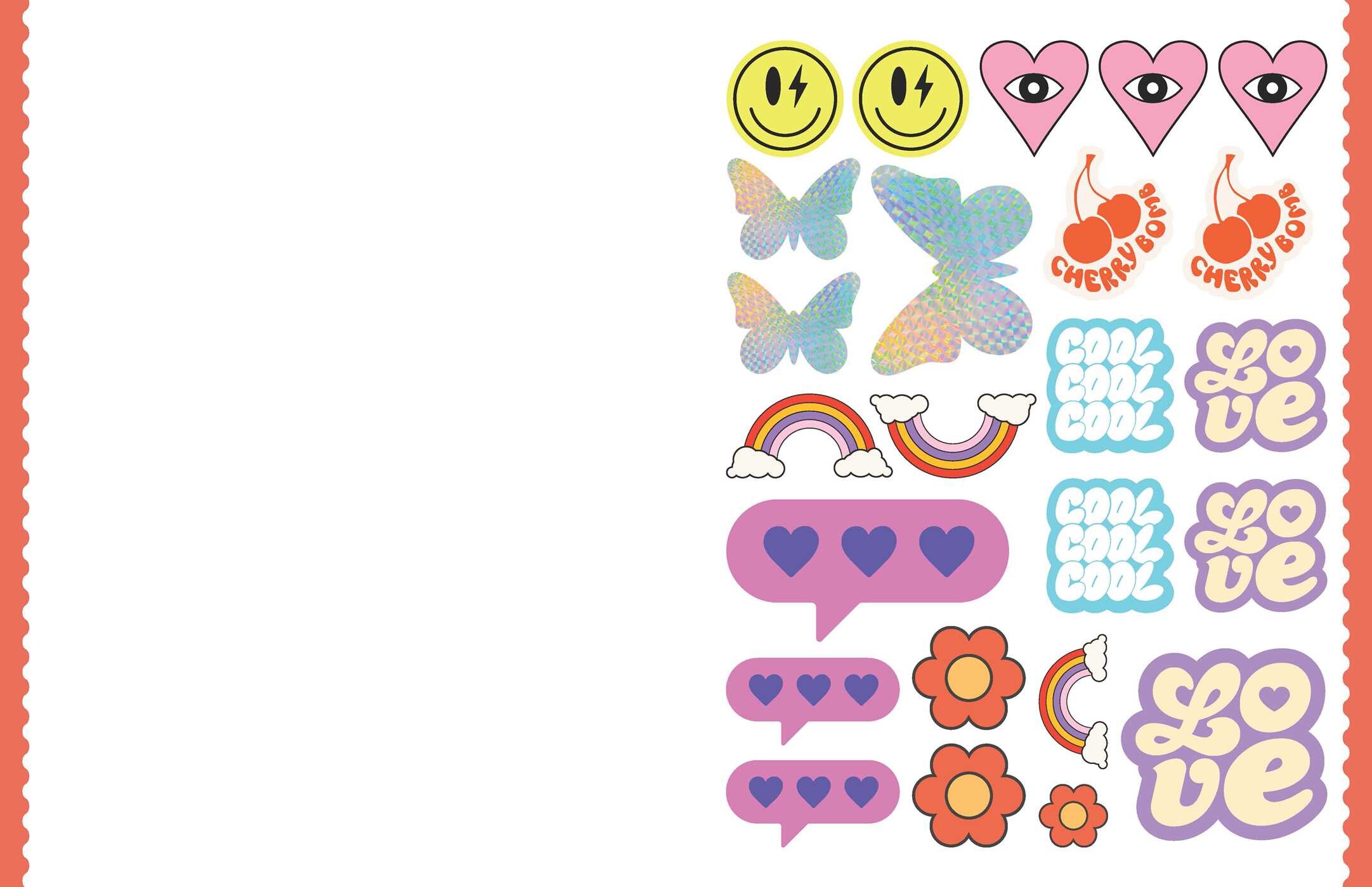 Junk Journal Cutouts: Bold Designs
