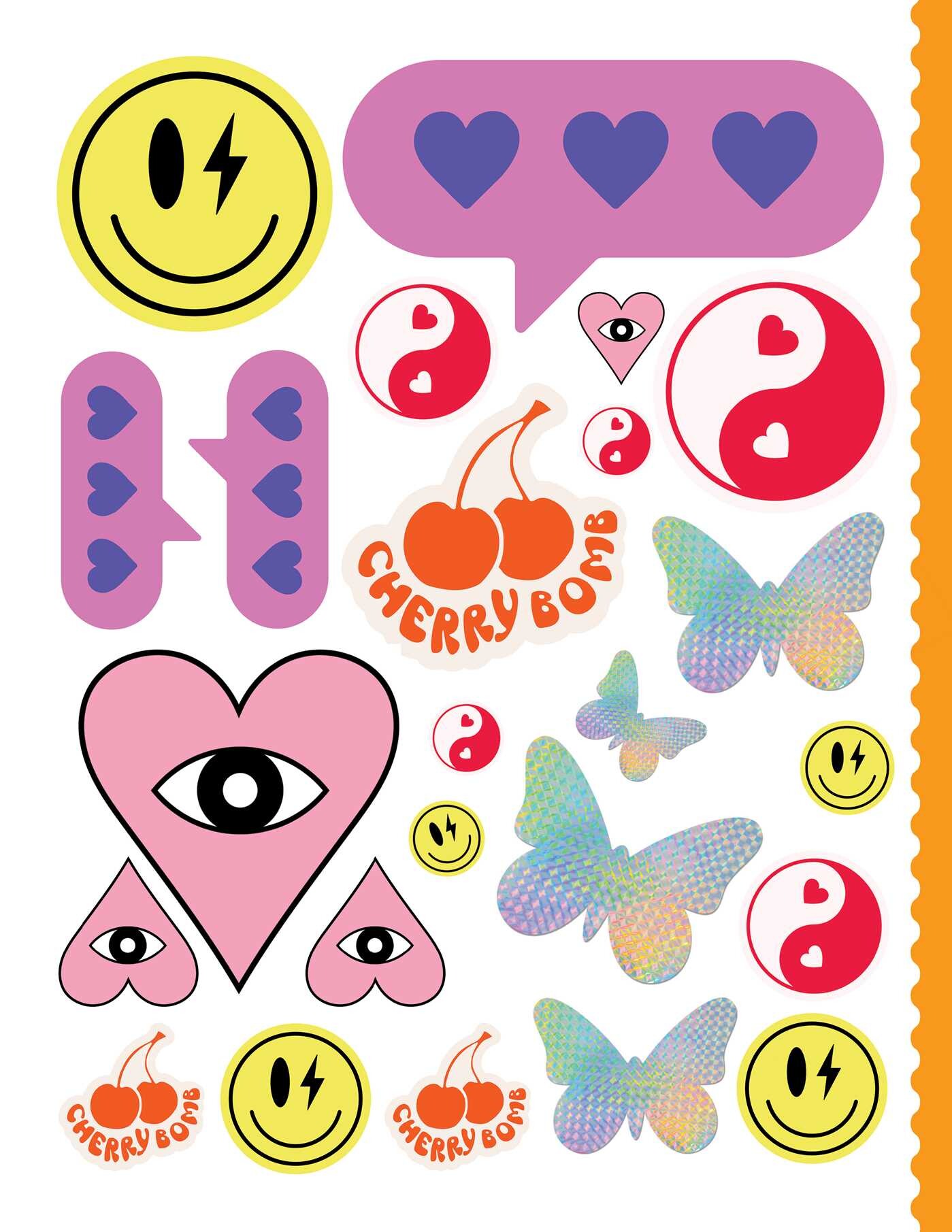 Junk Journal Cutouts: Bold Designs