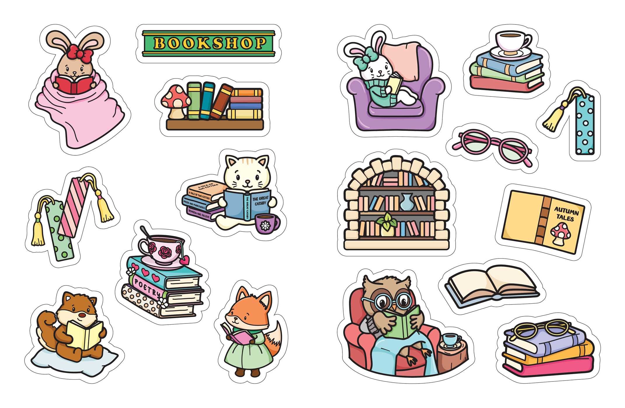 Snuggly Days Sticker Book