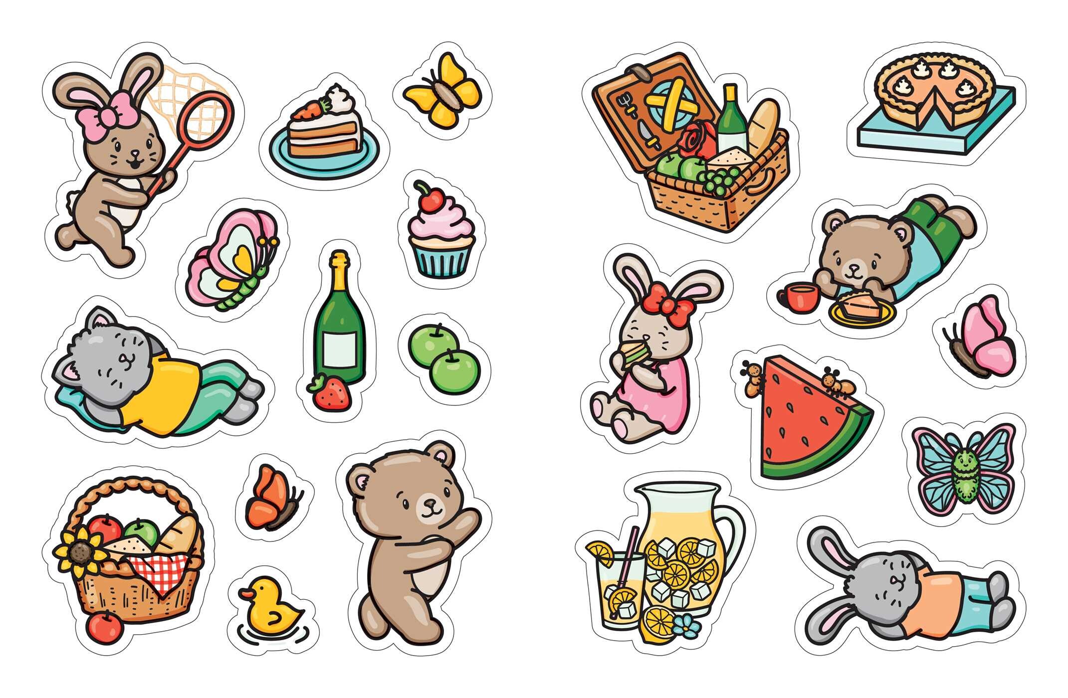 Snuggly Days Sticker Book