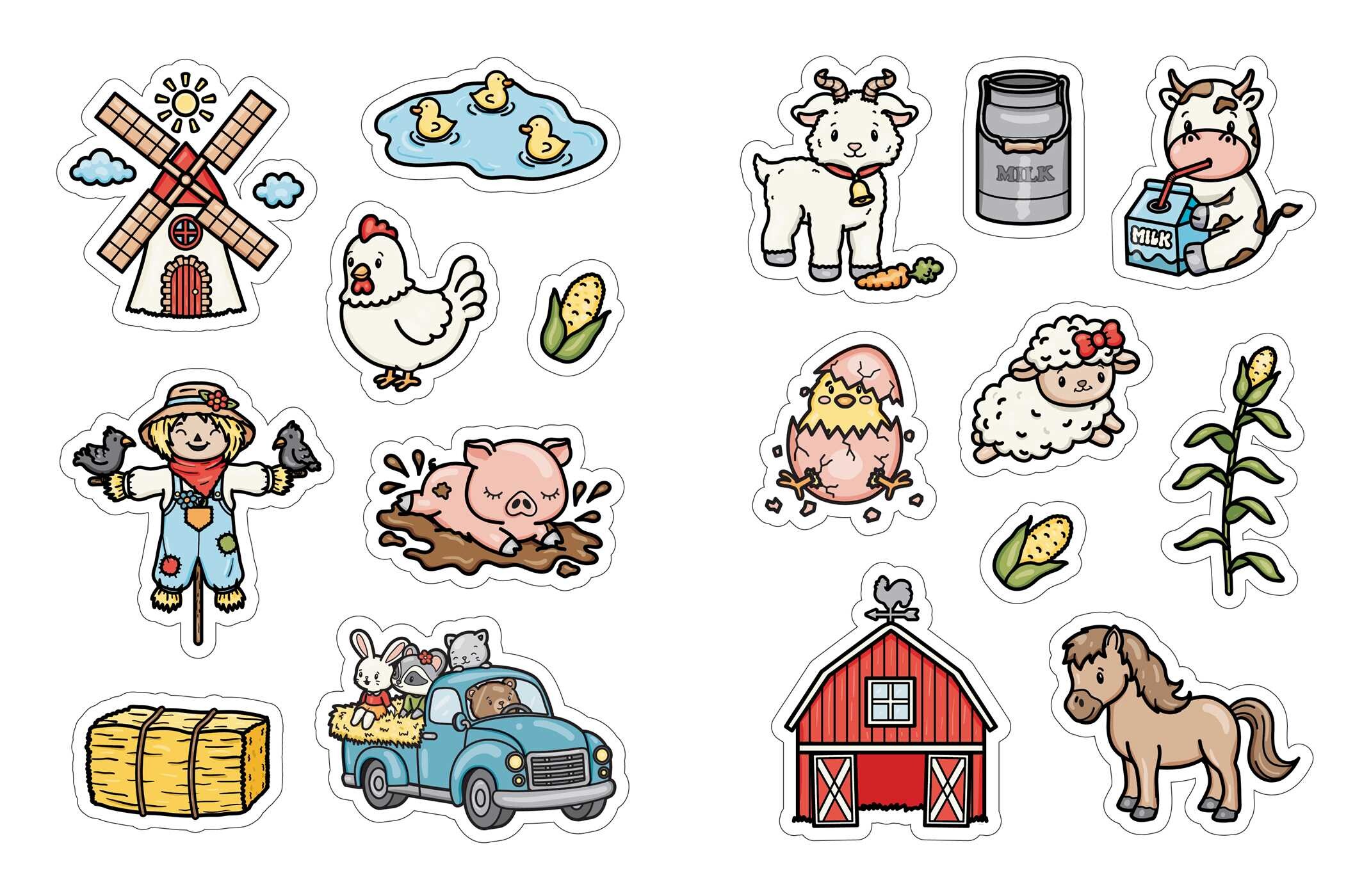 Snuggly Days Sticker Book