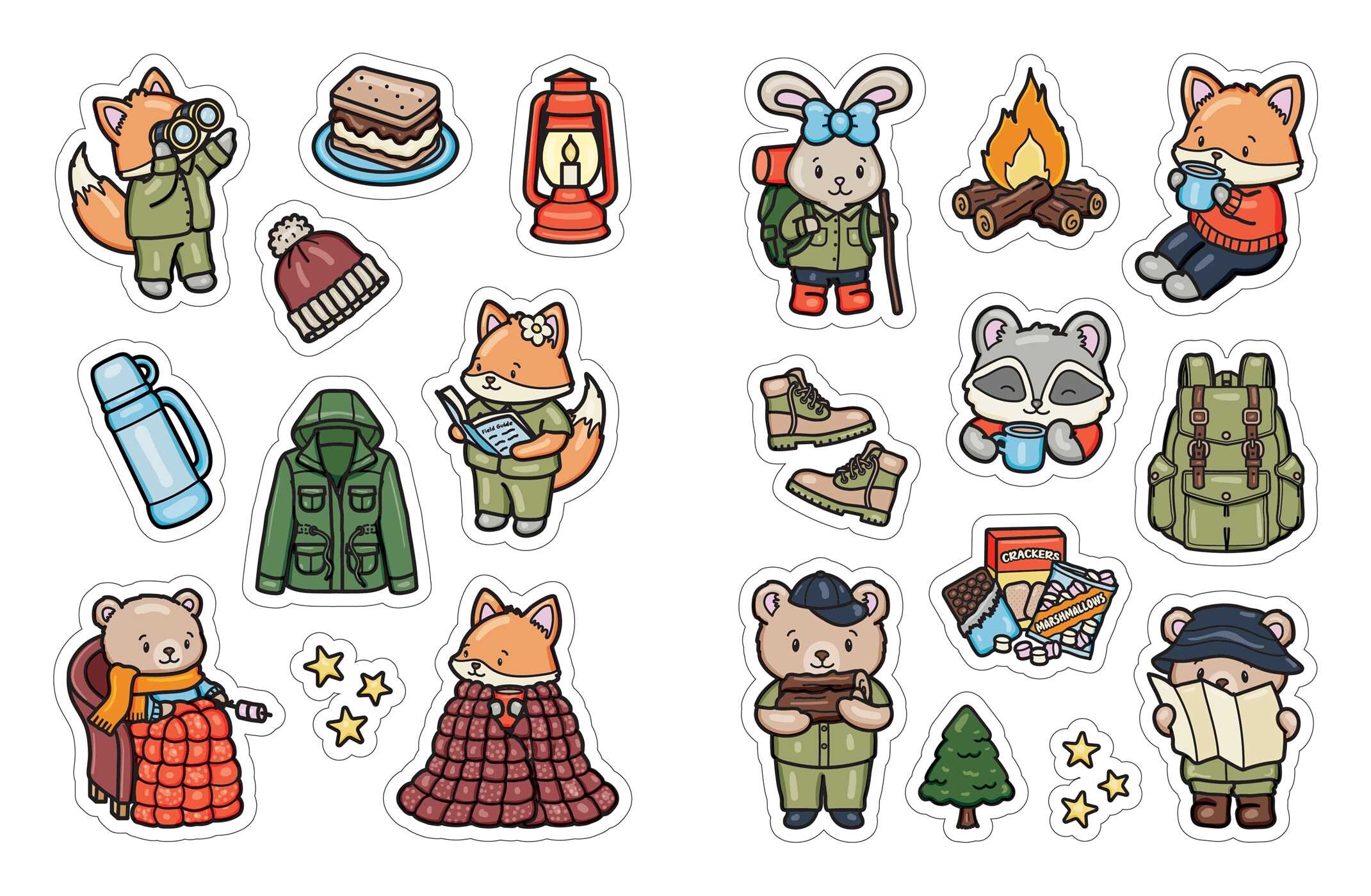 Snuggly Days Sticker Book