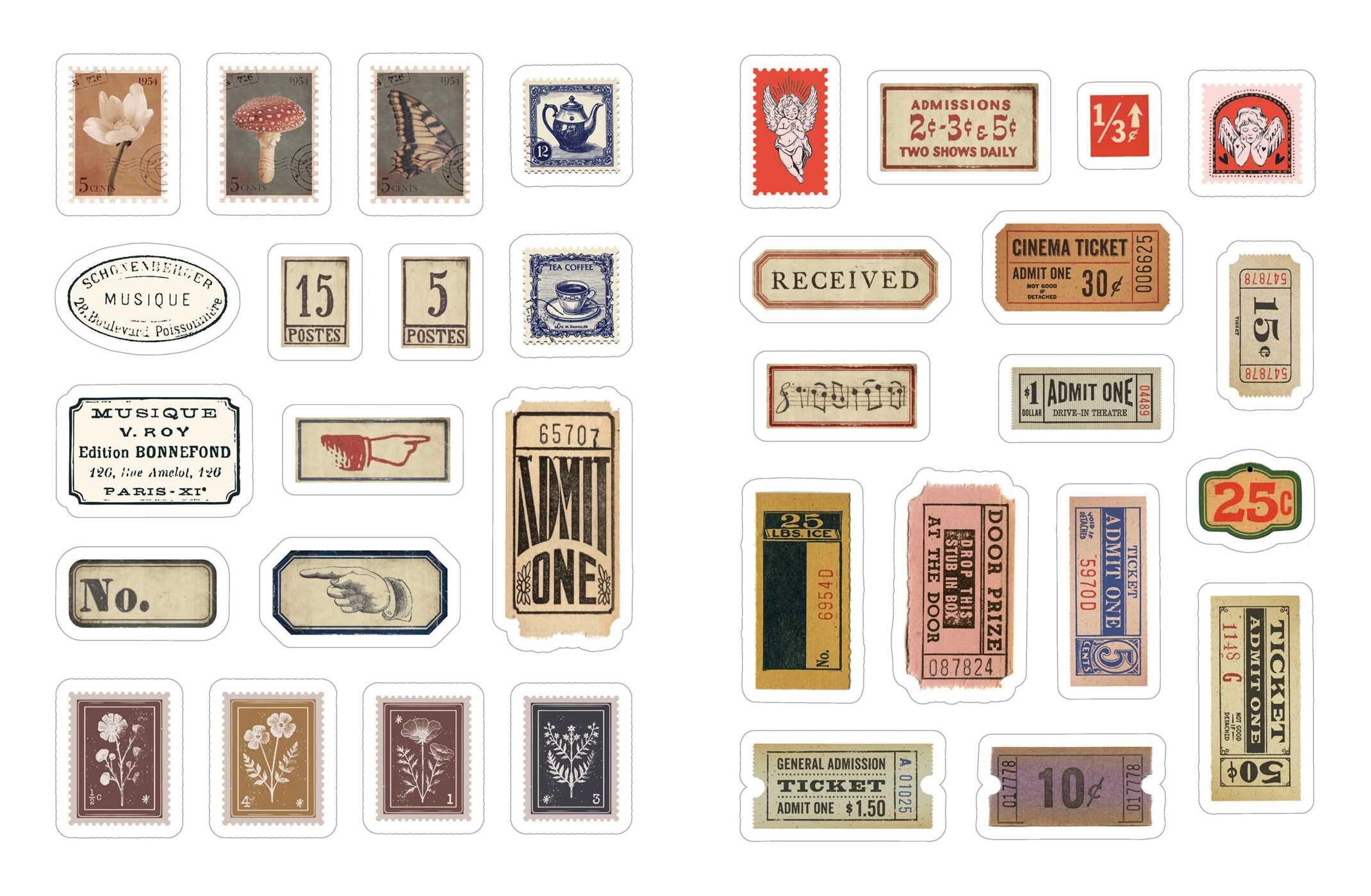 Complete Junk Journal Collection: Vintage Ephemera