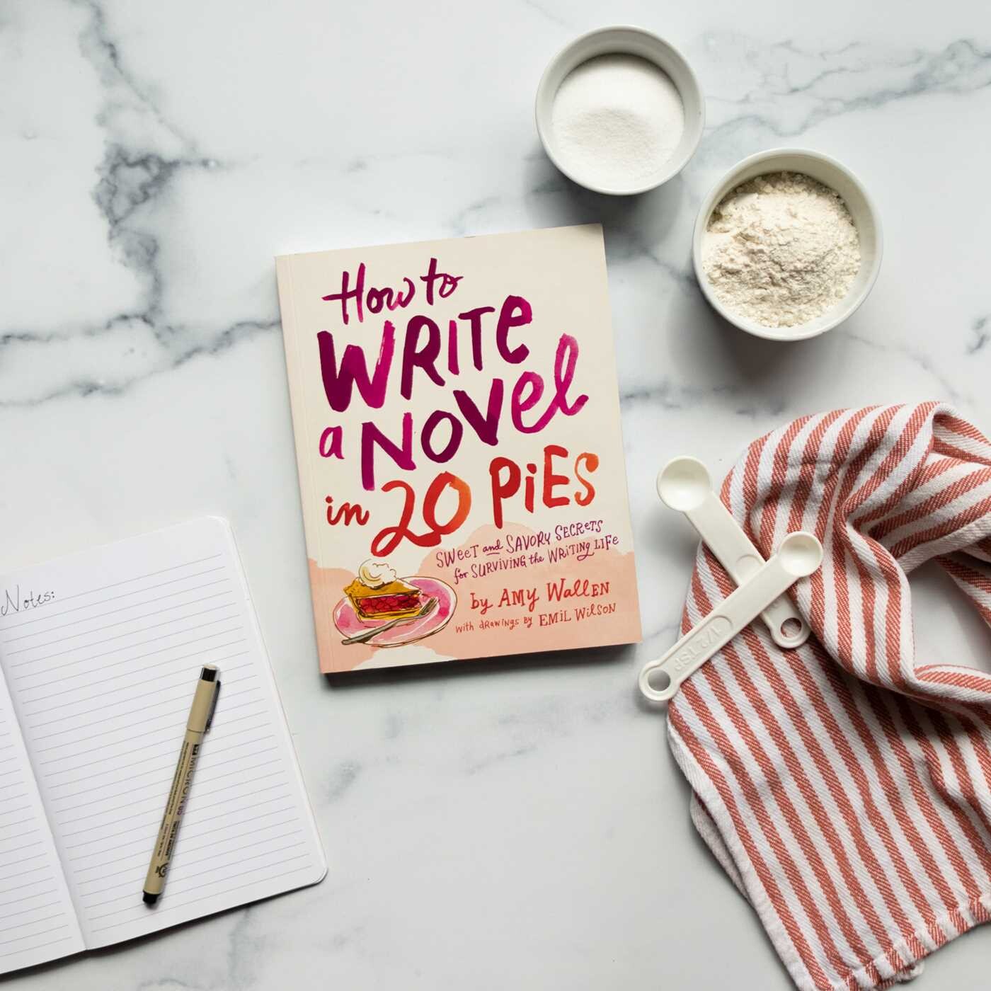 How To Write a Novel in 20 Pies