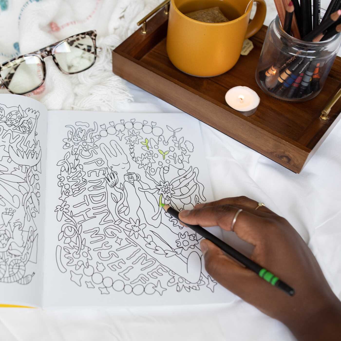 Yumiverse Mindful Coloring Book