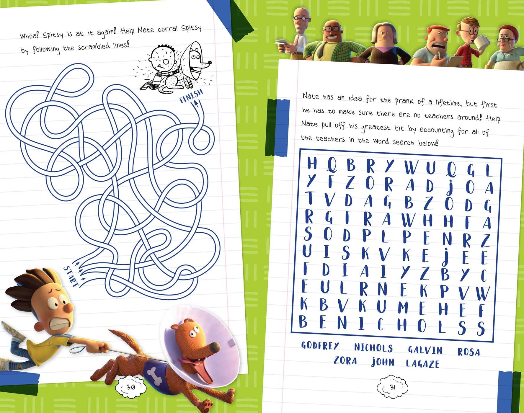 Big Nate Activity Book