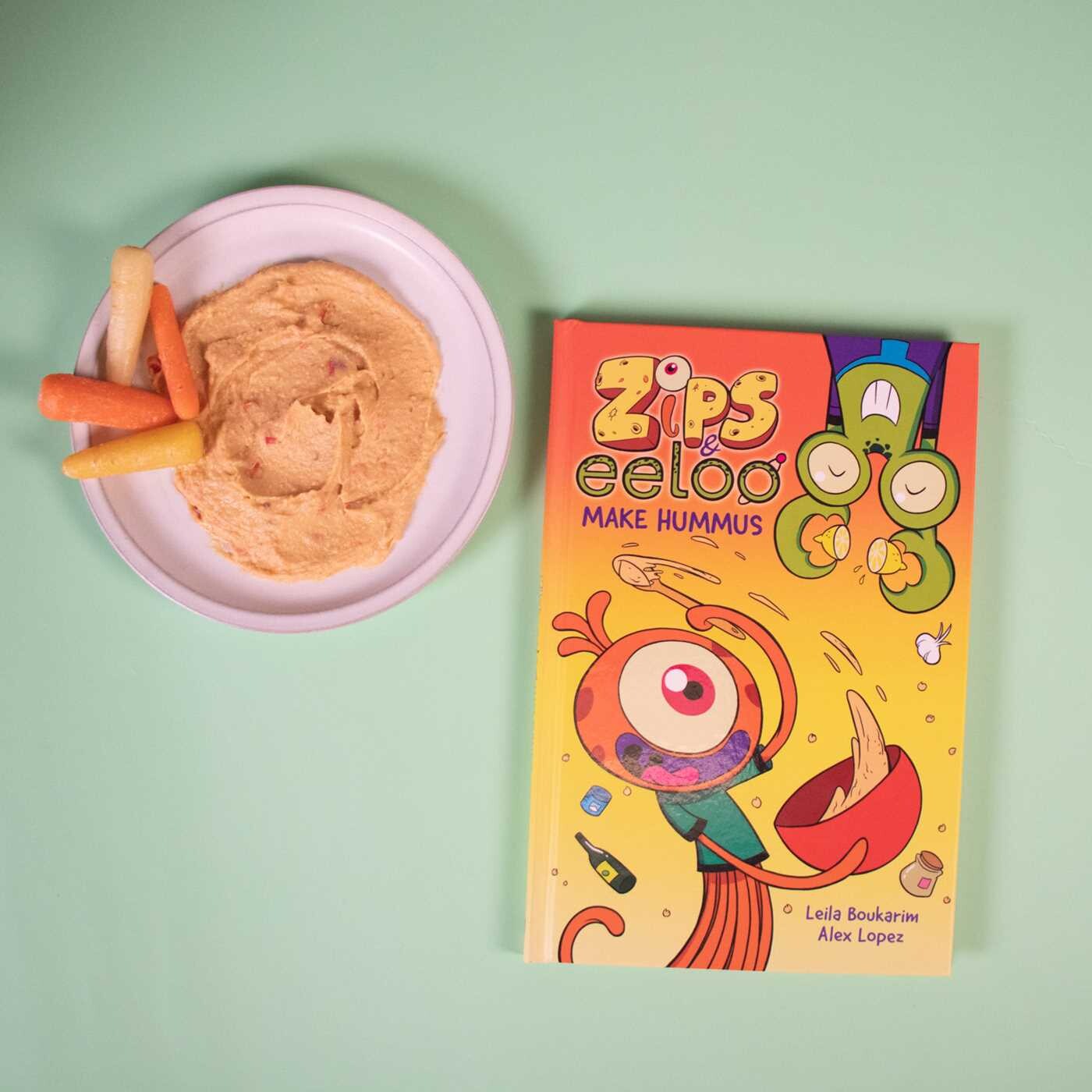 Zips and Eeloo Make Hummus