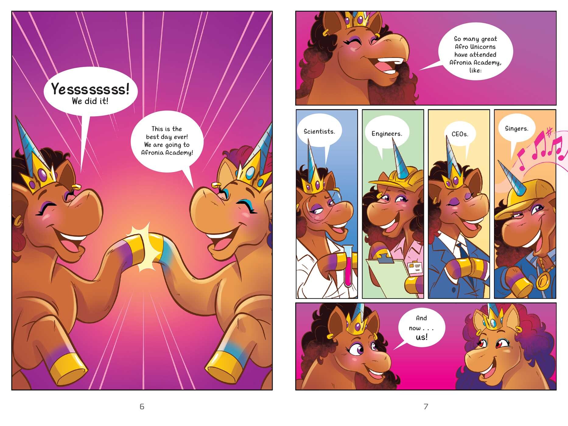 Afro Unicorn: Afronia Academy, Vol. 2