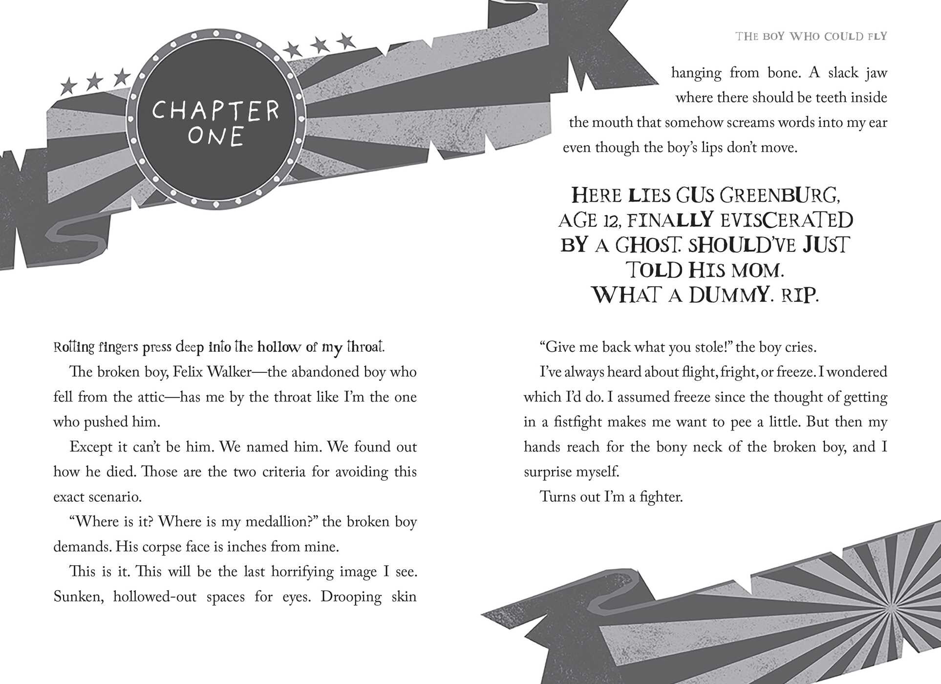 Ghosts of Nameless Island: The Boy Who Could Fly