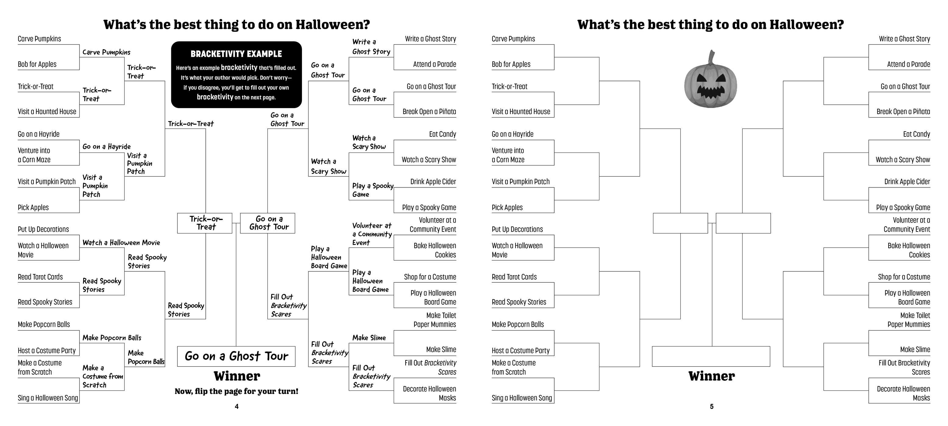 Bracketivity Scares