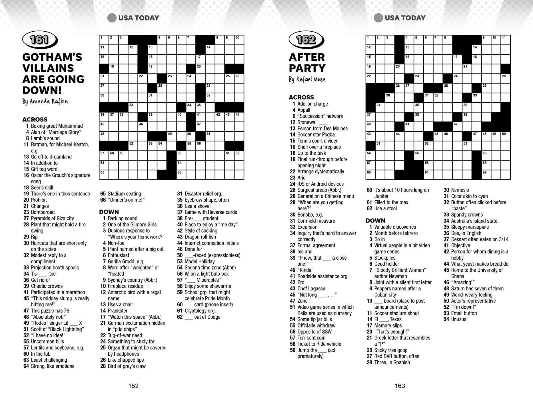 USA TODAY Seriously Fun Crosswords