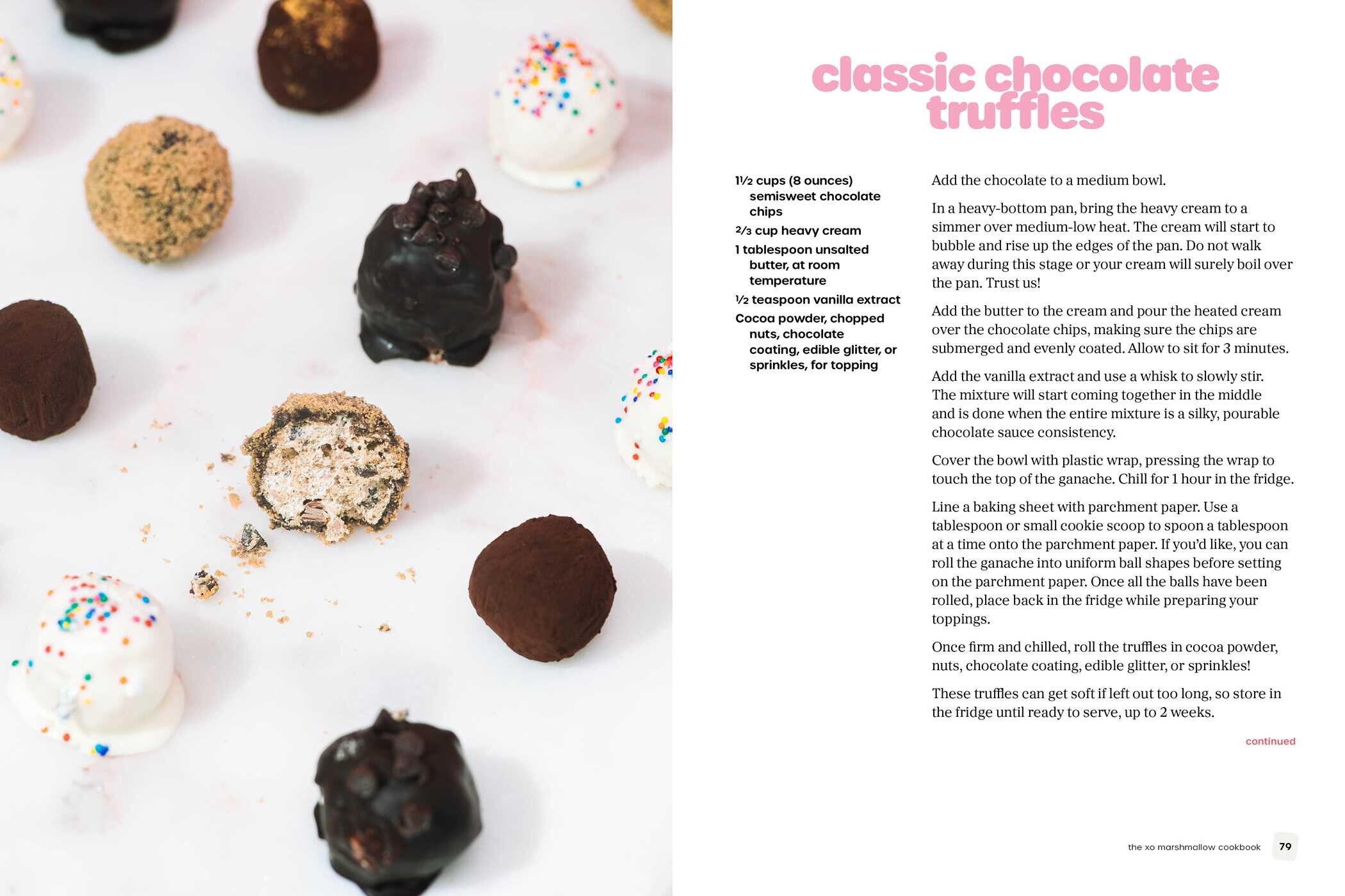 XO Marshmallow Cookbook