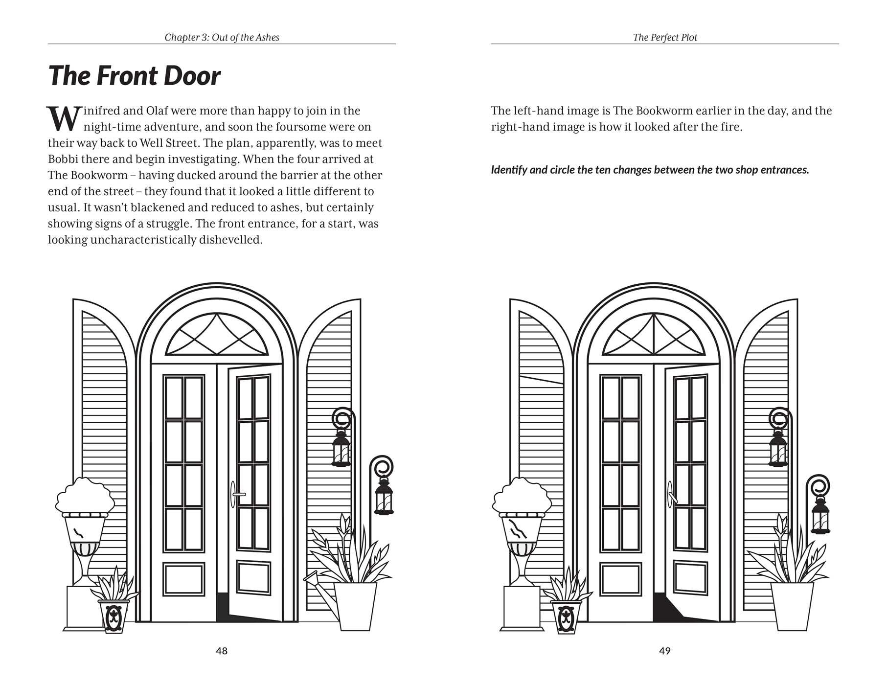 Murder Mystery Club Puzzle Book