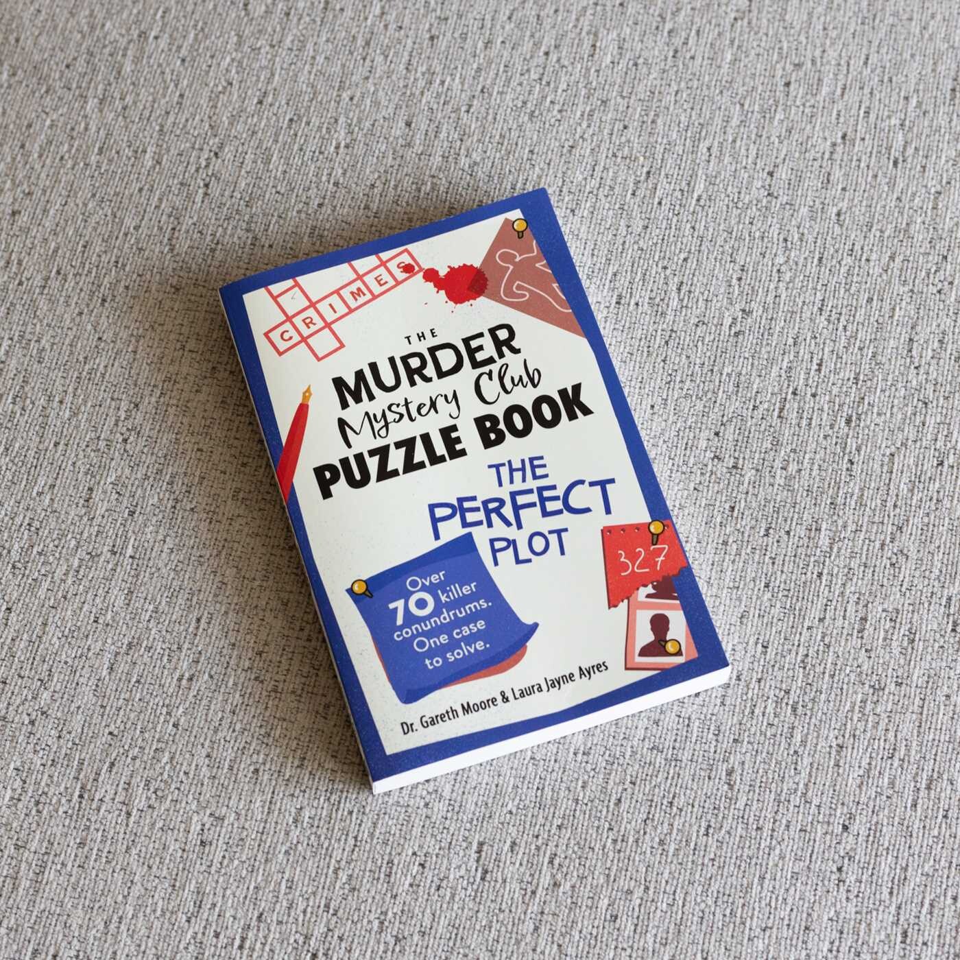Murder Mystery Club Puzzle Book