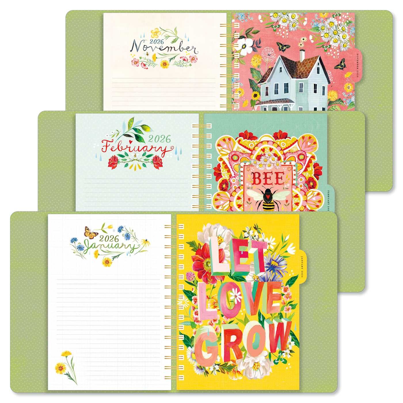 Katie Daisy 2026 Deluxe Weekly Planner Book Summary & Video