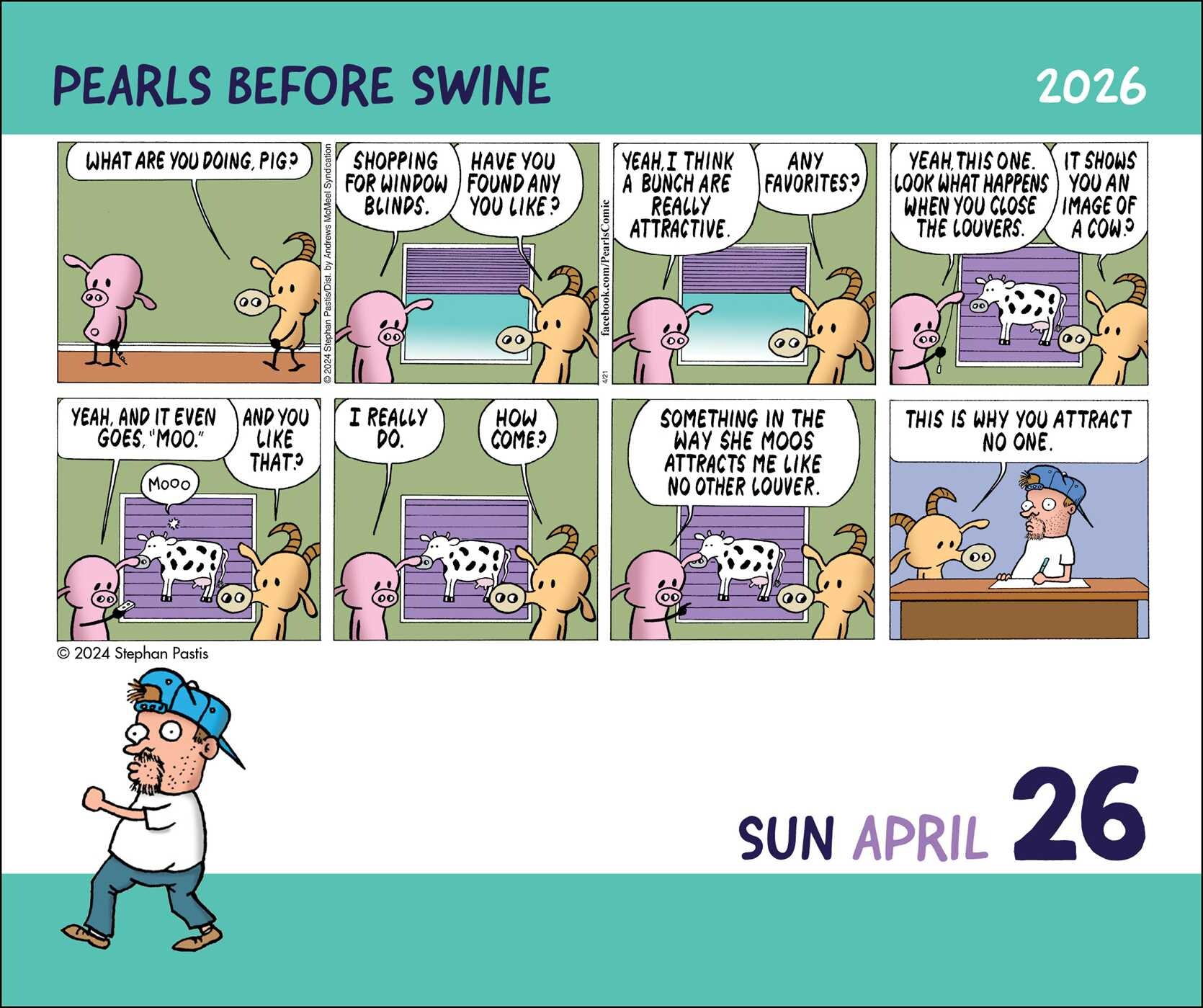 Pearls Before Swine 2026 DaytoDay Calendar Book Summary & Video Pearls Before Swine 2026 DaytoDay Calendar Book Summary & Video