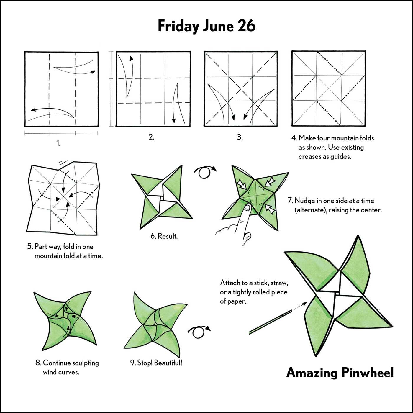 Easy Origami 2026 FoldaDay Calendar Book Summary & Video Official Easy Origami 2026 FoldaDay Calendar Book Summary & Video Official