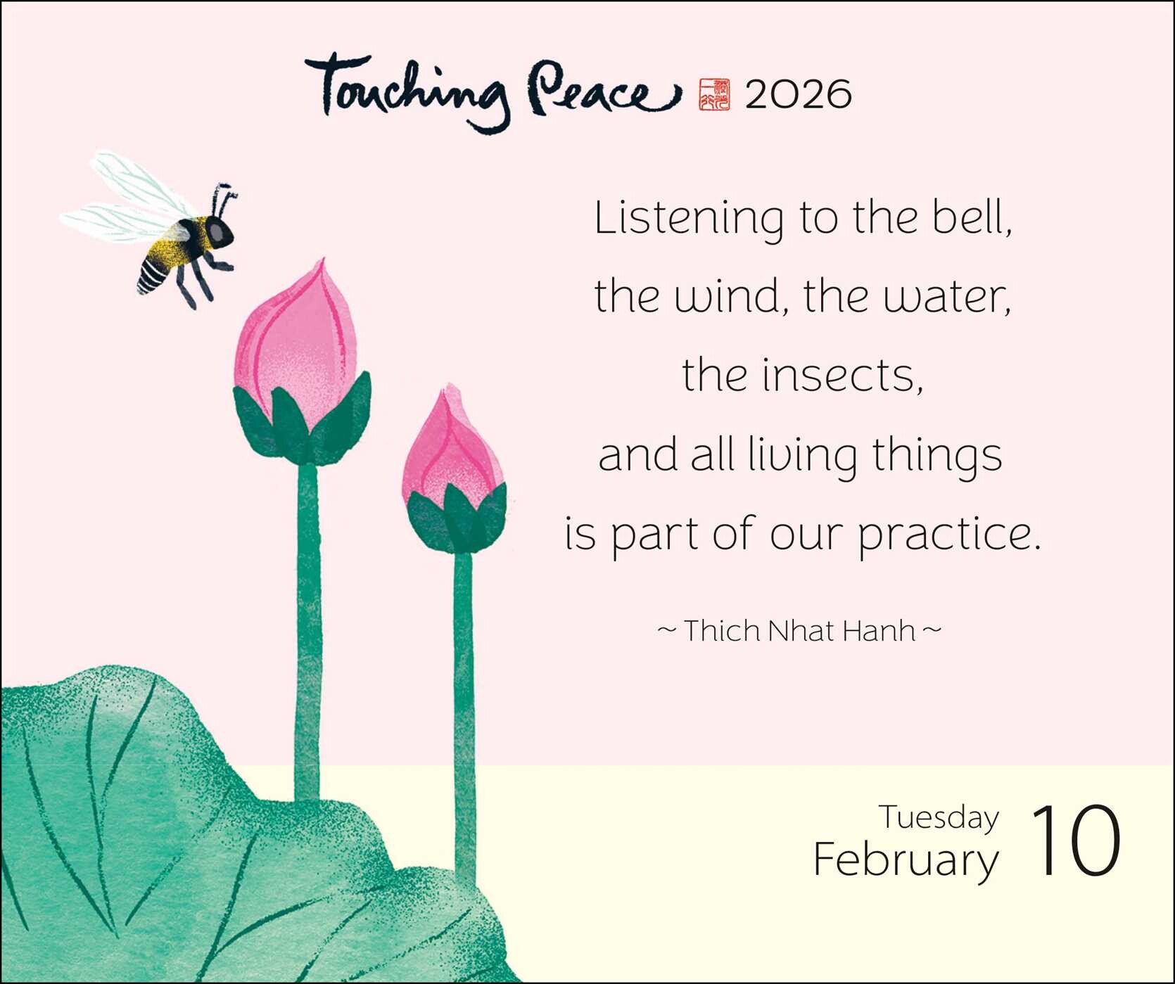 Thich Nhat Hanh 2026 DaytoDay Calendar Book Summary & Video