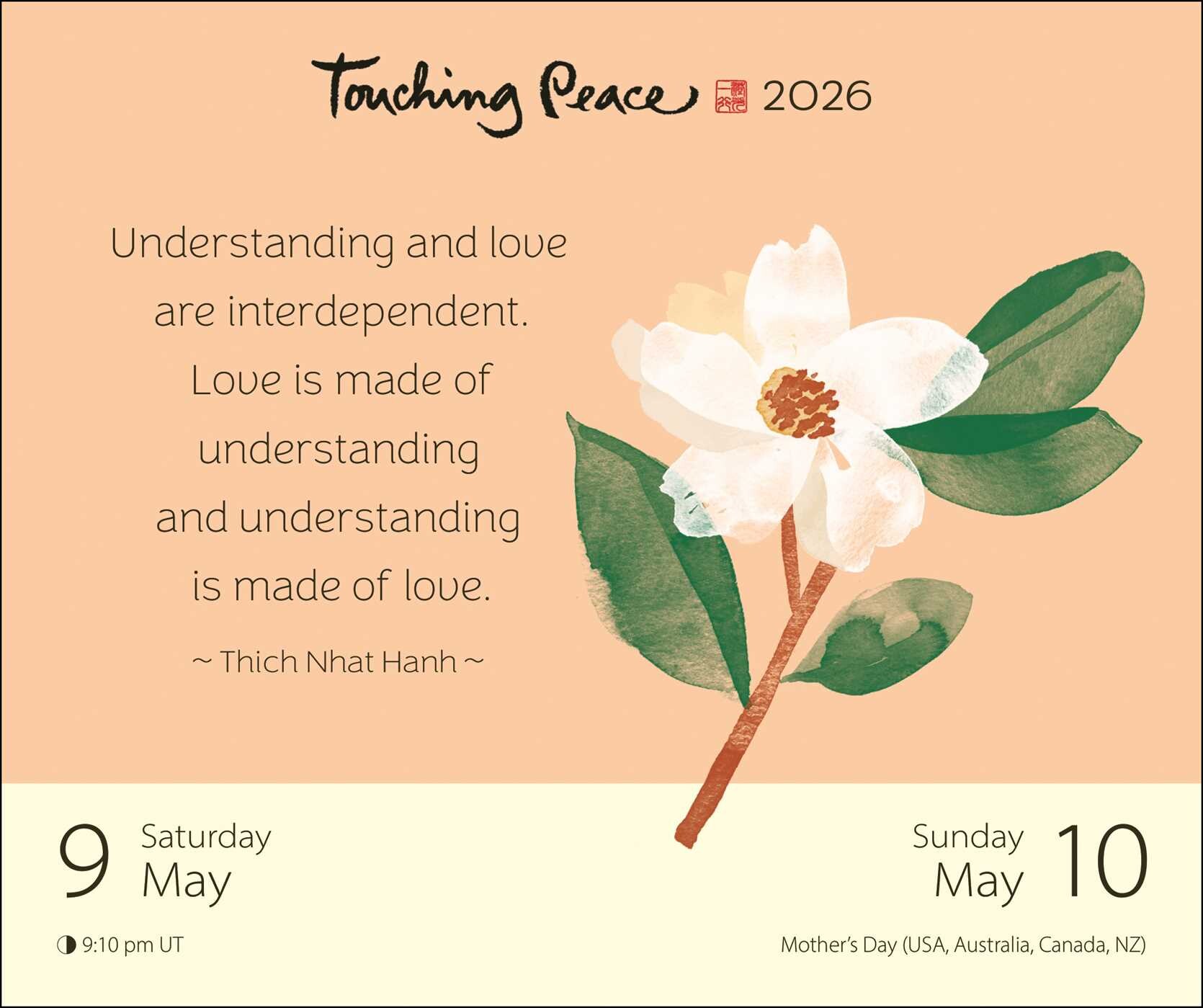 Thich Nhat Hanh 2026 DaytoDay Calendar Book Summary & Video