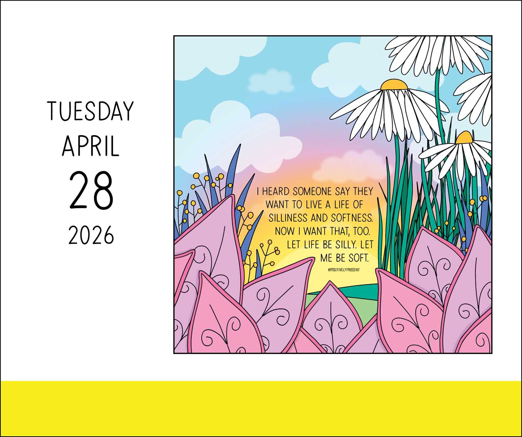 Positively Present 2026 DaytoDay Calendar Book Summary & Video