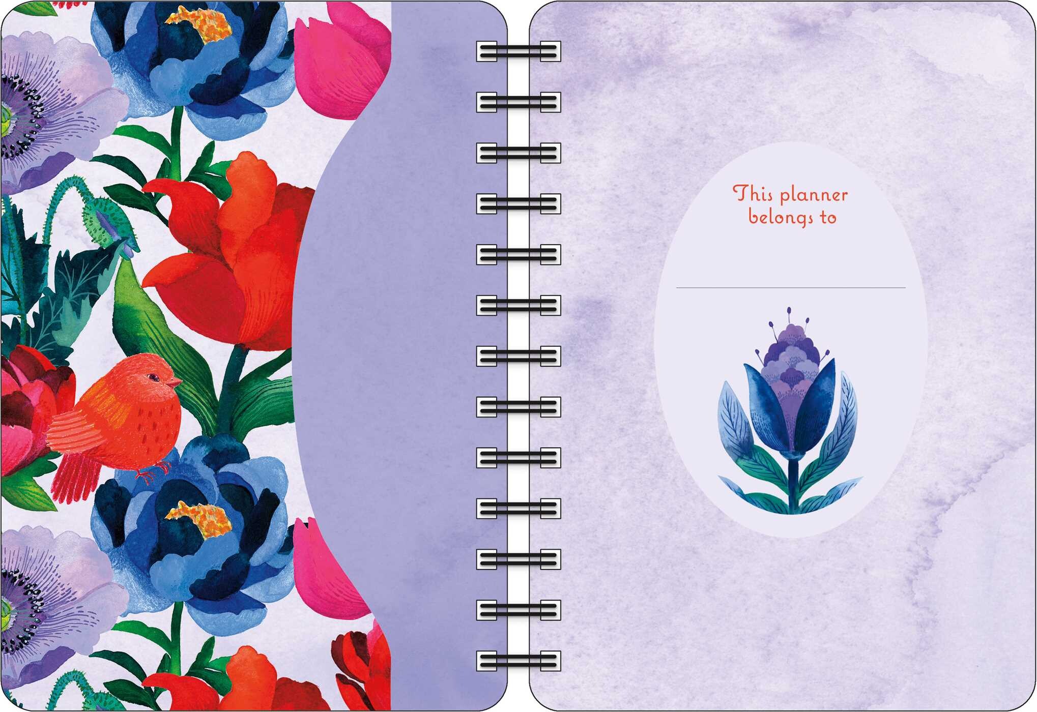 Flora & Fauna 2026 Weekly Planner Calendar Book Summary & Video