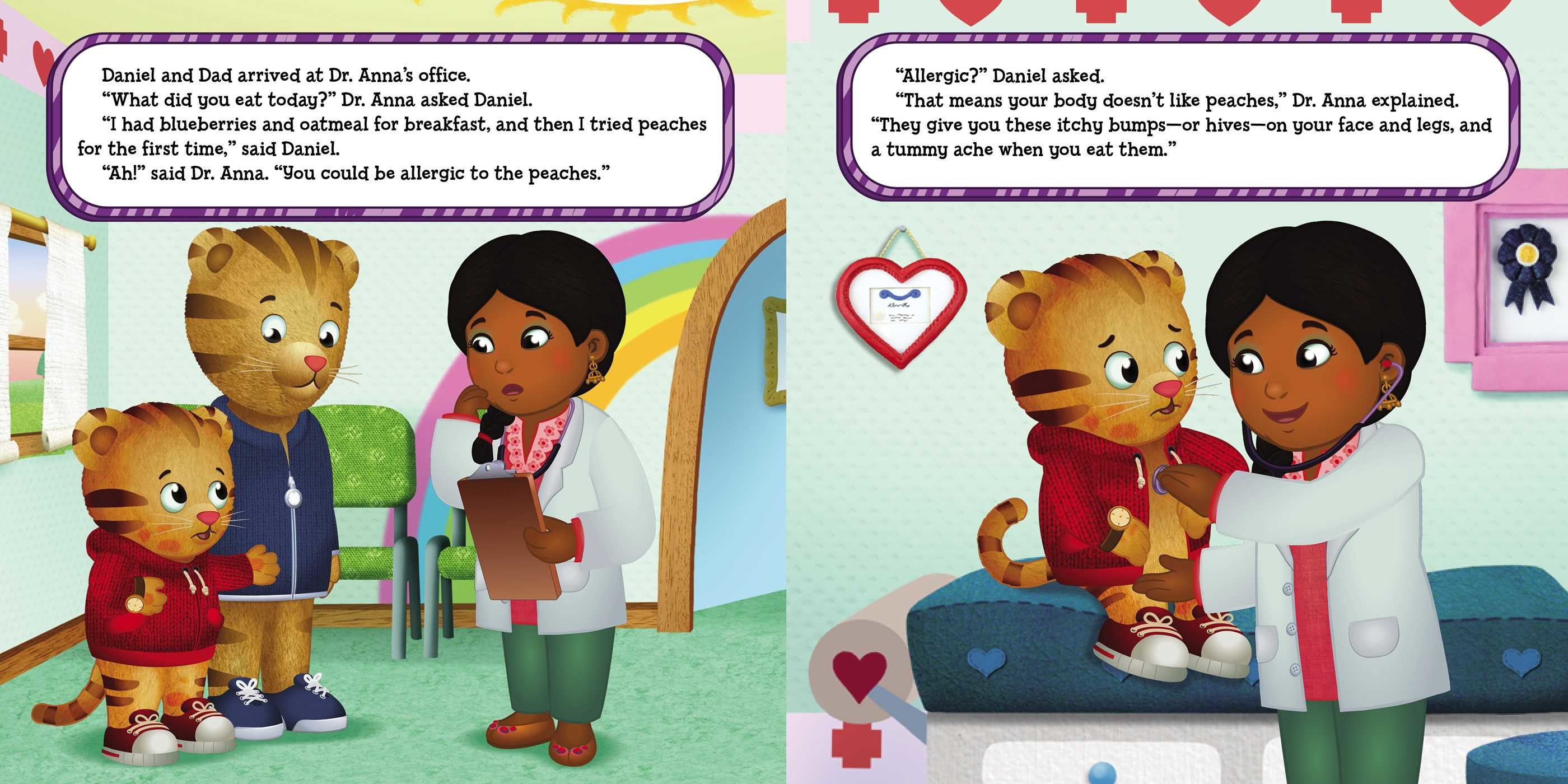 Daniel Has an Allergy | Book by Angela C. Santomero, Jason